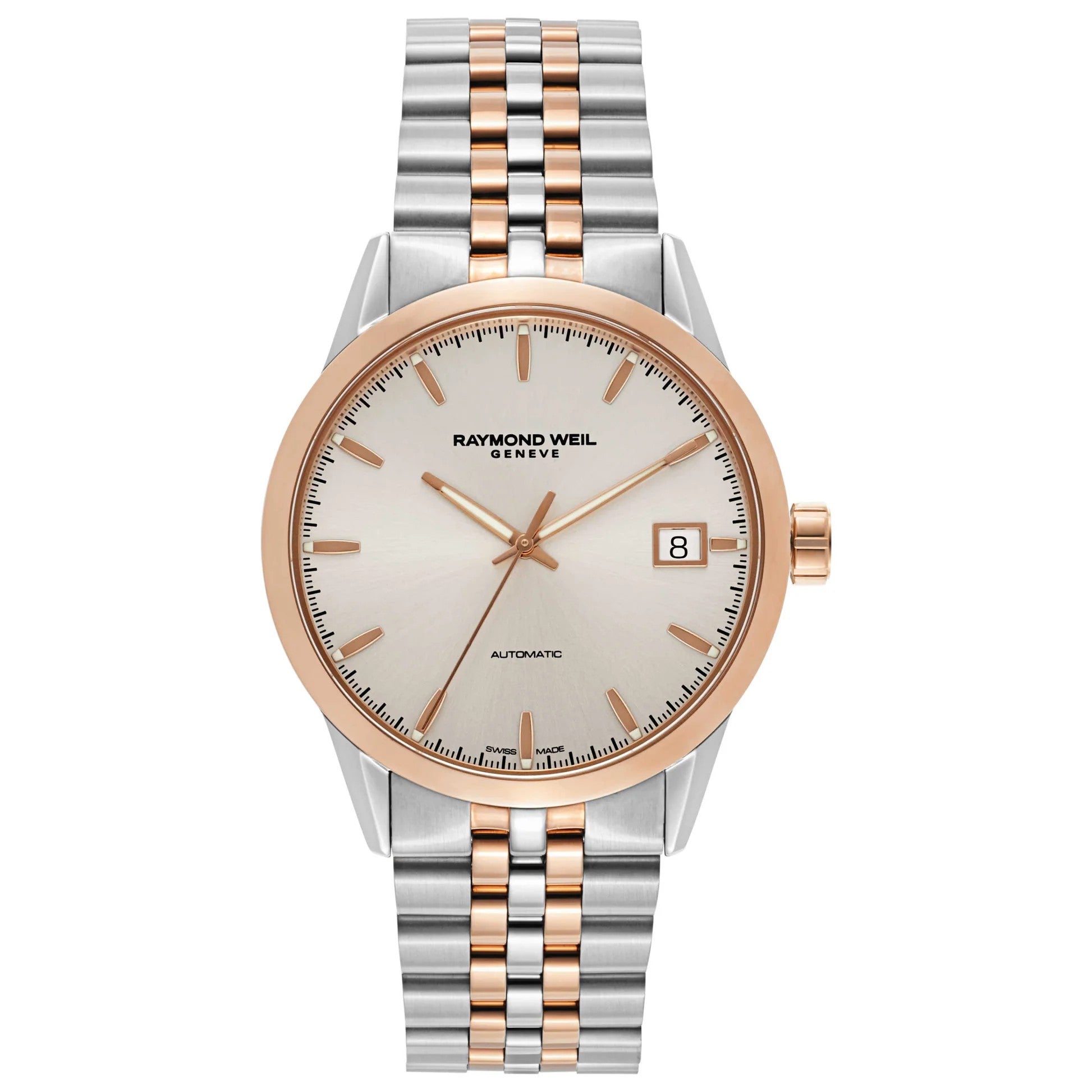 Relógio pulso H. c/puls bicol. Raymond Weil