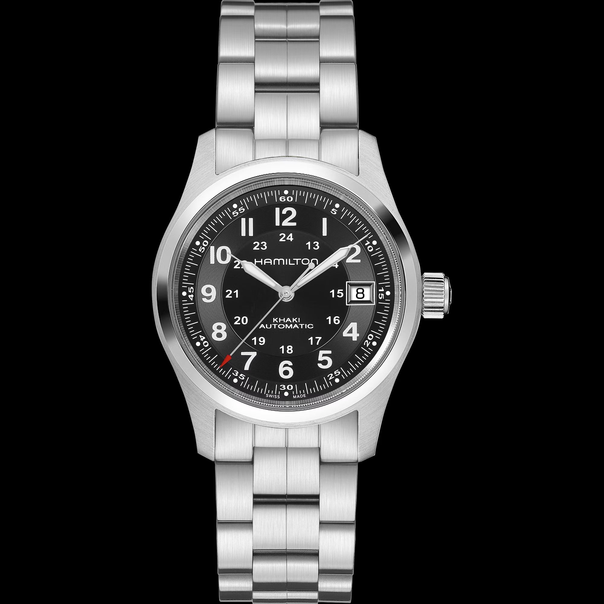 Relógio pulso Aço p/Aço Hamilton Khaki Field H70455133