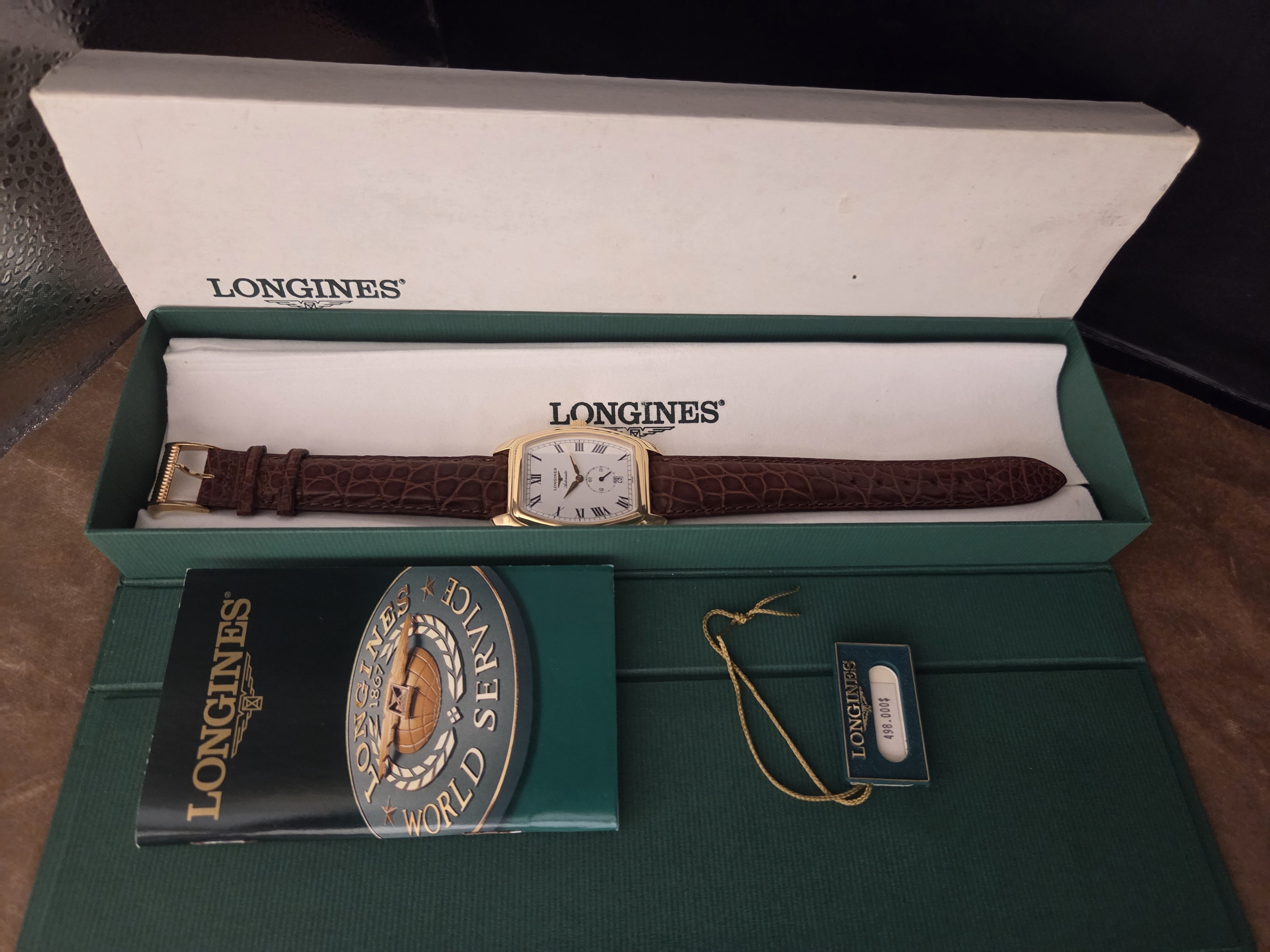 R P H OURO LONGINES REFª L4.683.6 /  Nº105/200