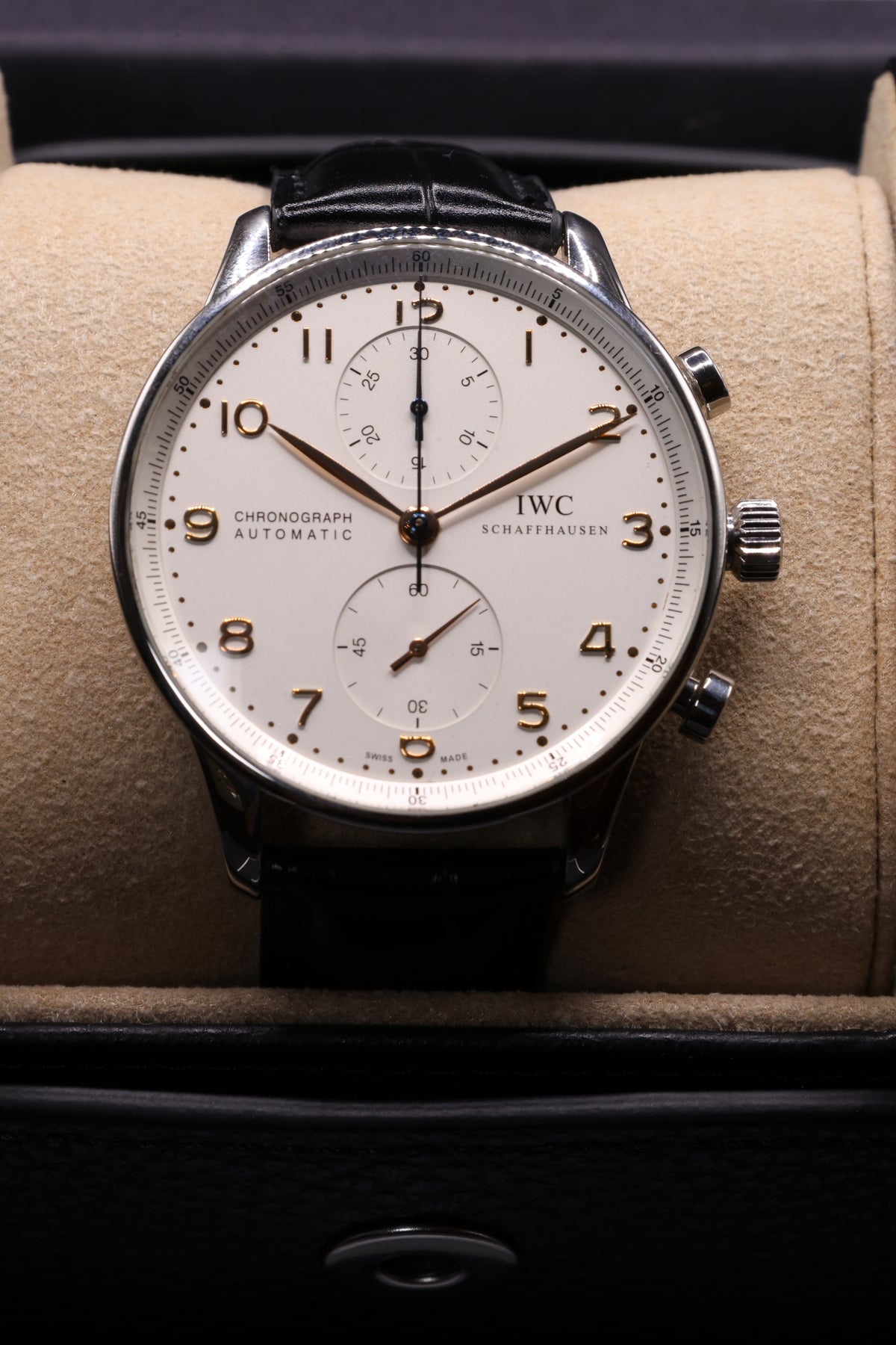 Relógio Pulso Aço IWC Portuguese Ref. IW371401