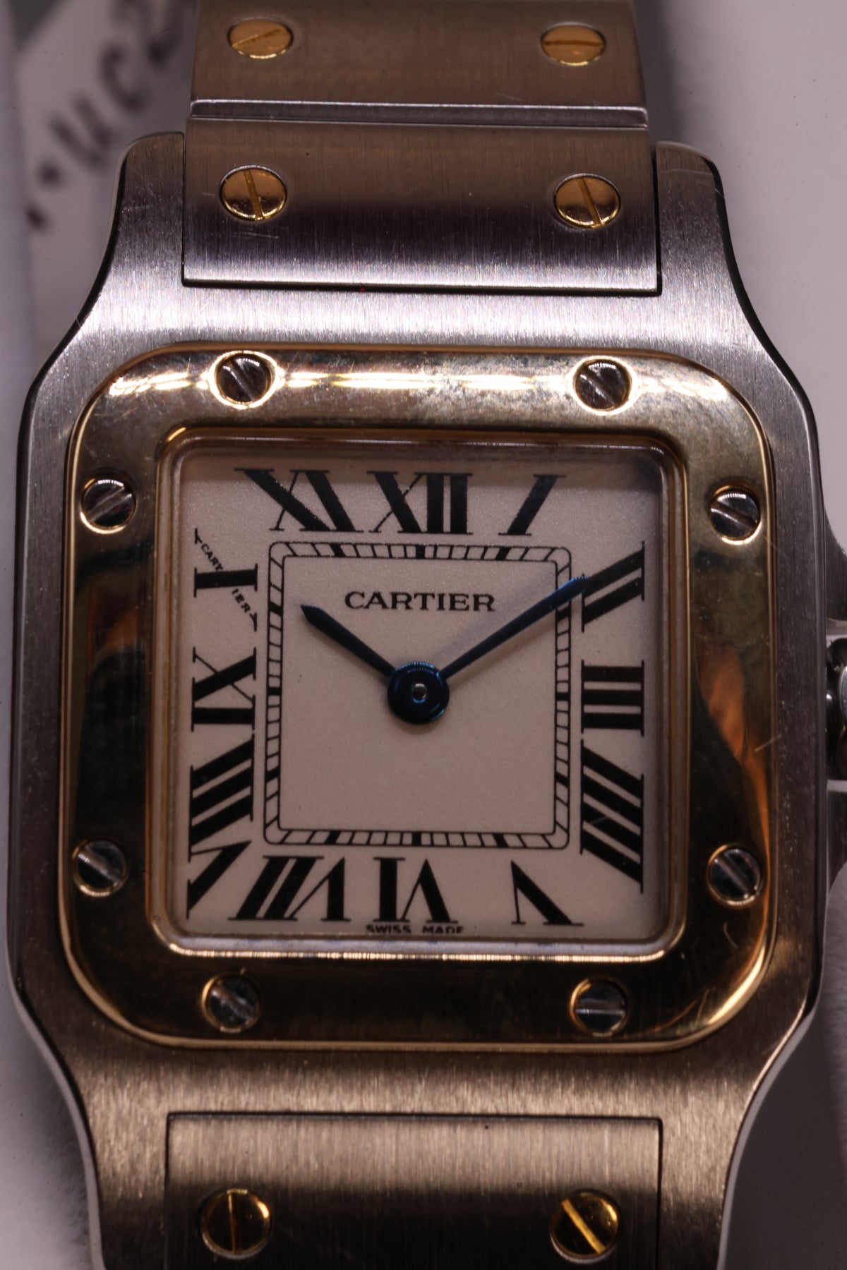 Relógio pulso bicolor Cartier Santos refª 1567