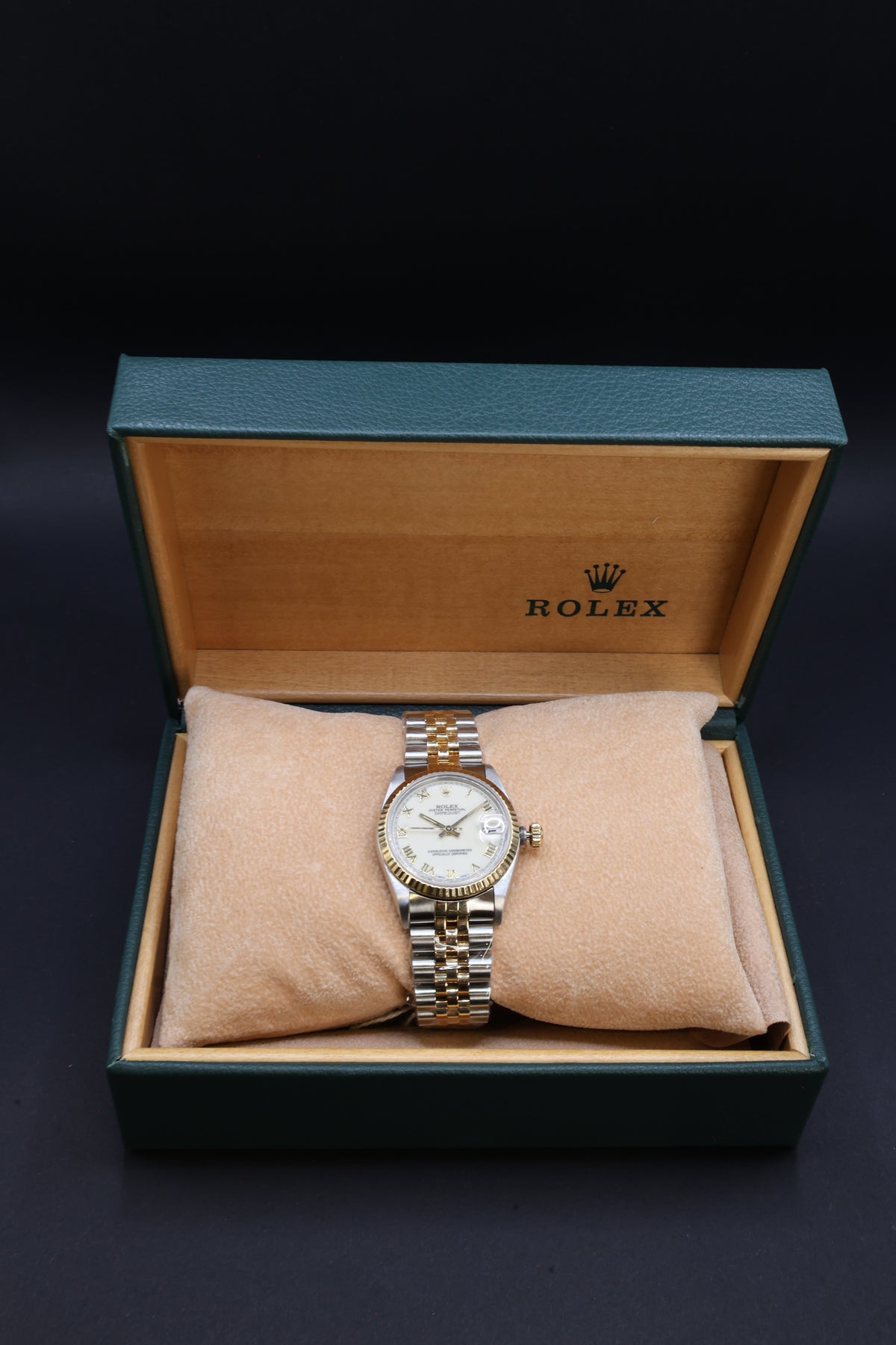 Relógio pulso bicolor Rolex Datejust refª 68273