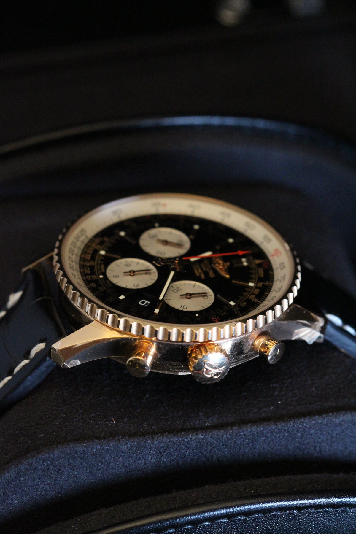 Relógio pulso em ouro Breitling Navitimer refª RB0120