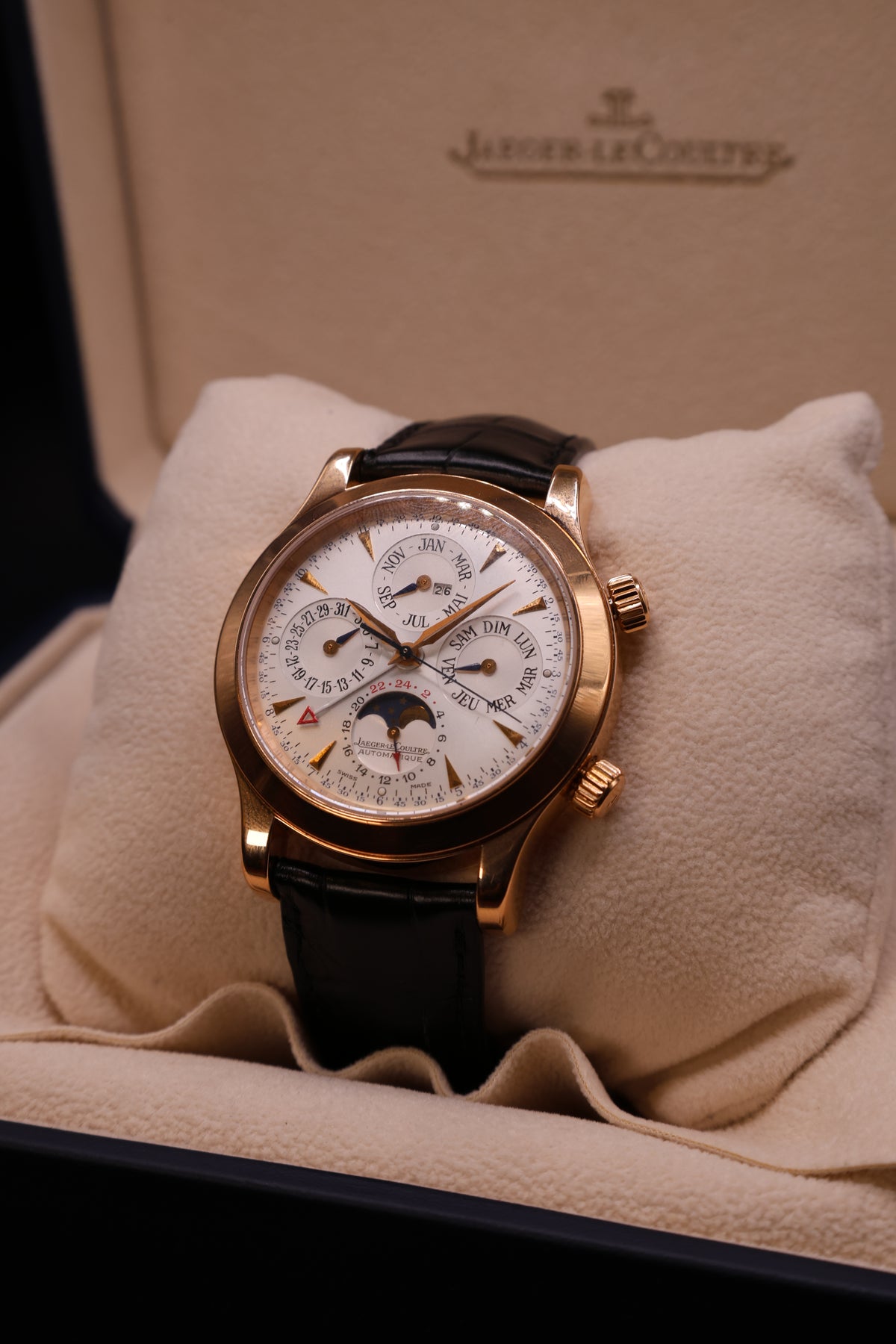Relógio pulso ouro Jaeger-LeCoultre refª 146.295