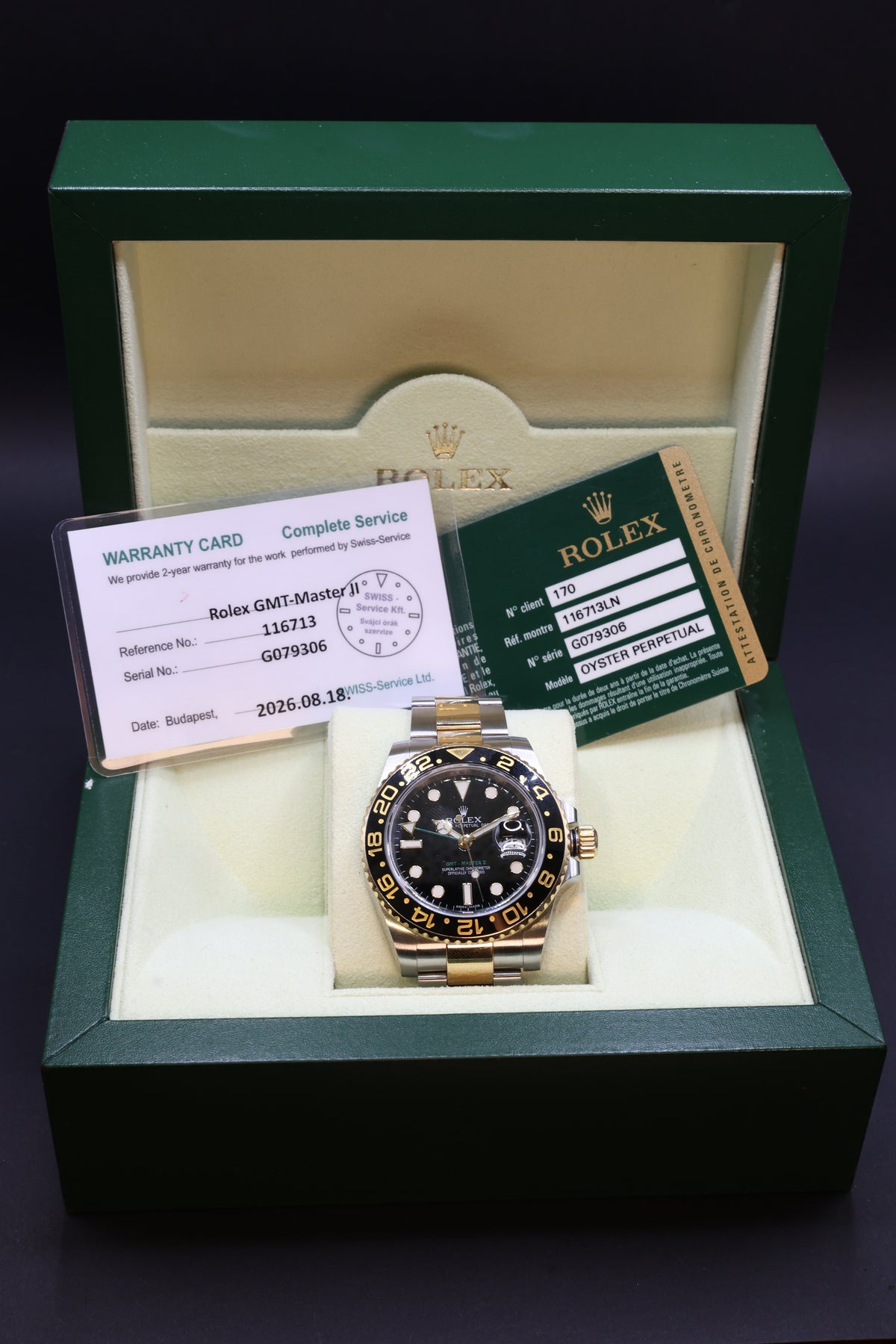 Relógio pulso Rolex refª 116713