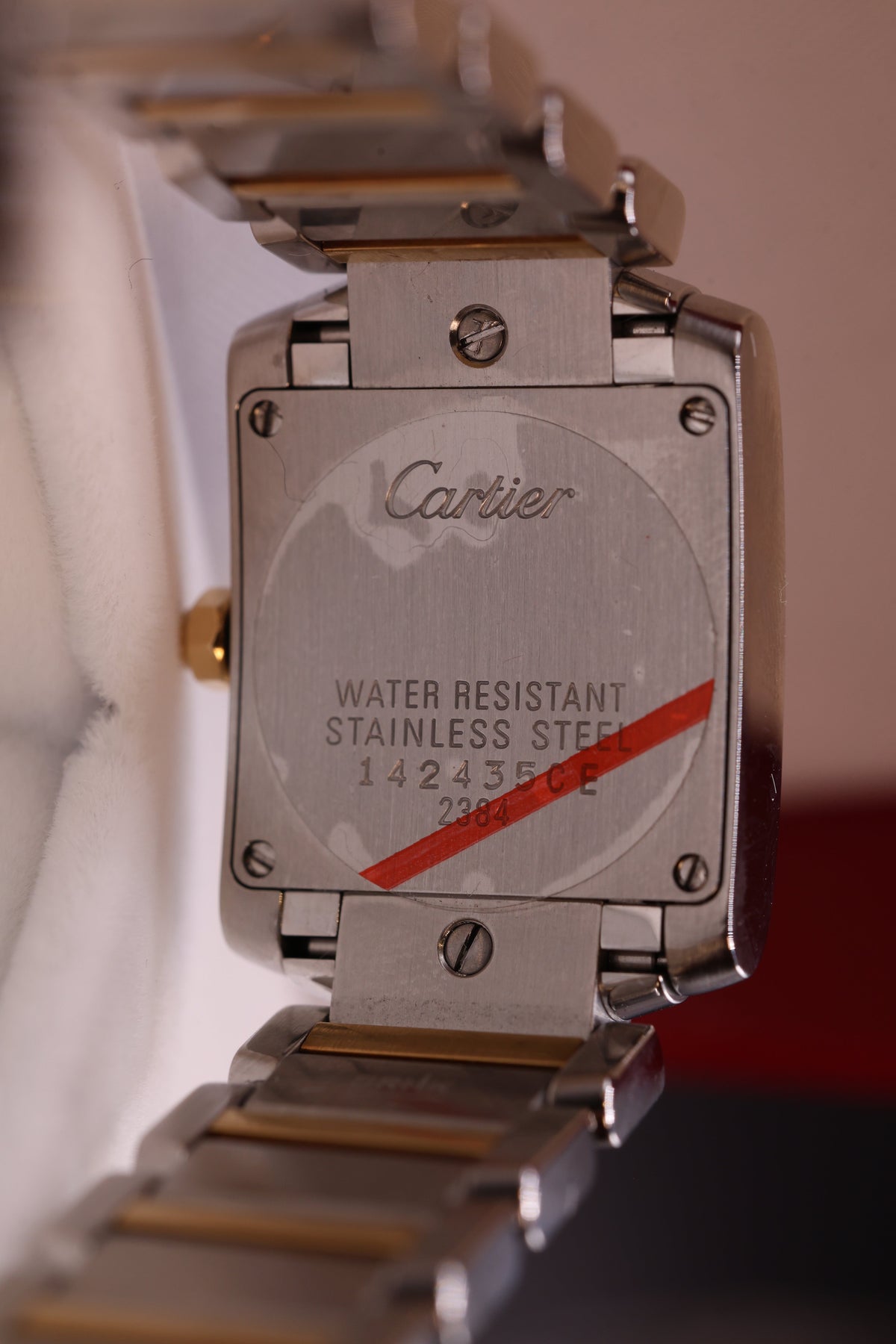 Relógio pulso Cartier Tank Français Refª 2384