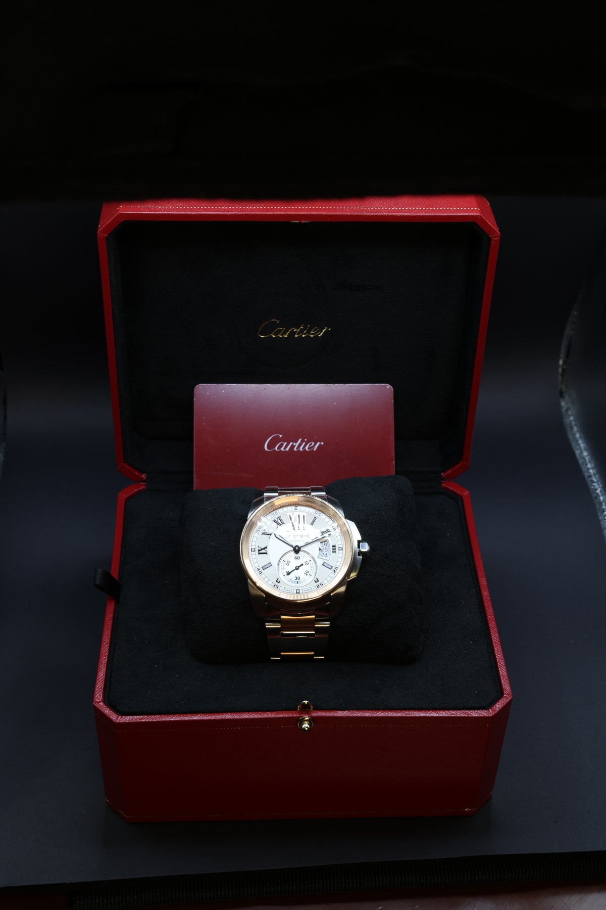 Relógio pulso Cartier Calibre refª 3389