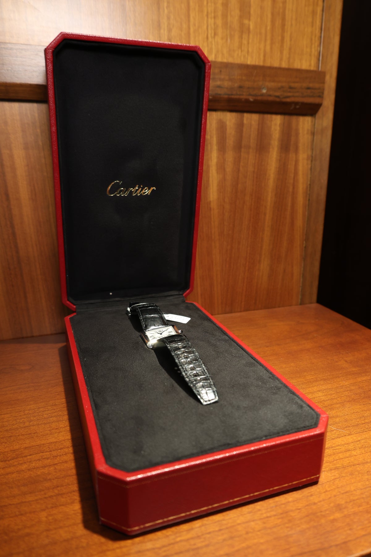 Relógio pulso Cartier Tank Divan refª 2599