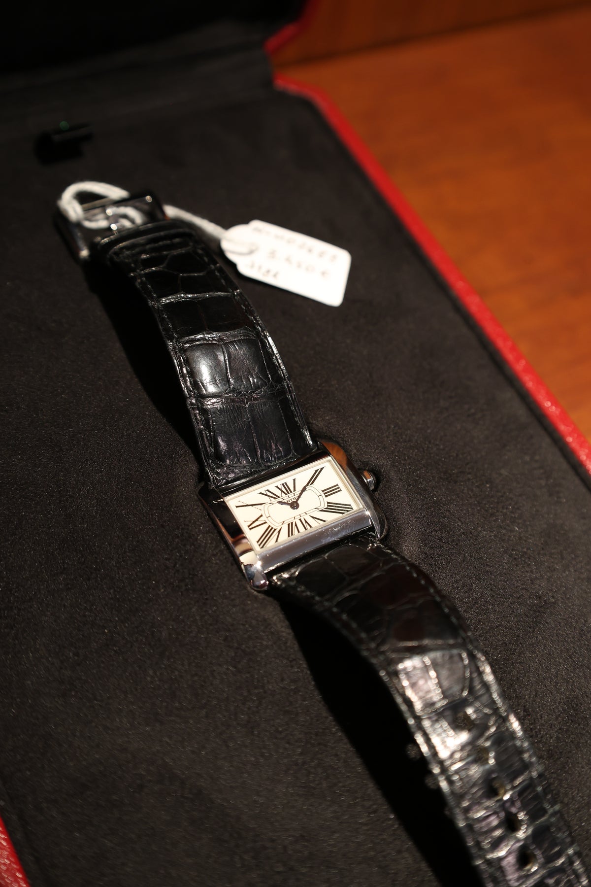 Relógio pulso Cartier Tank Divan refª 2599