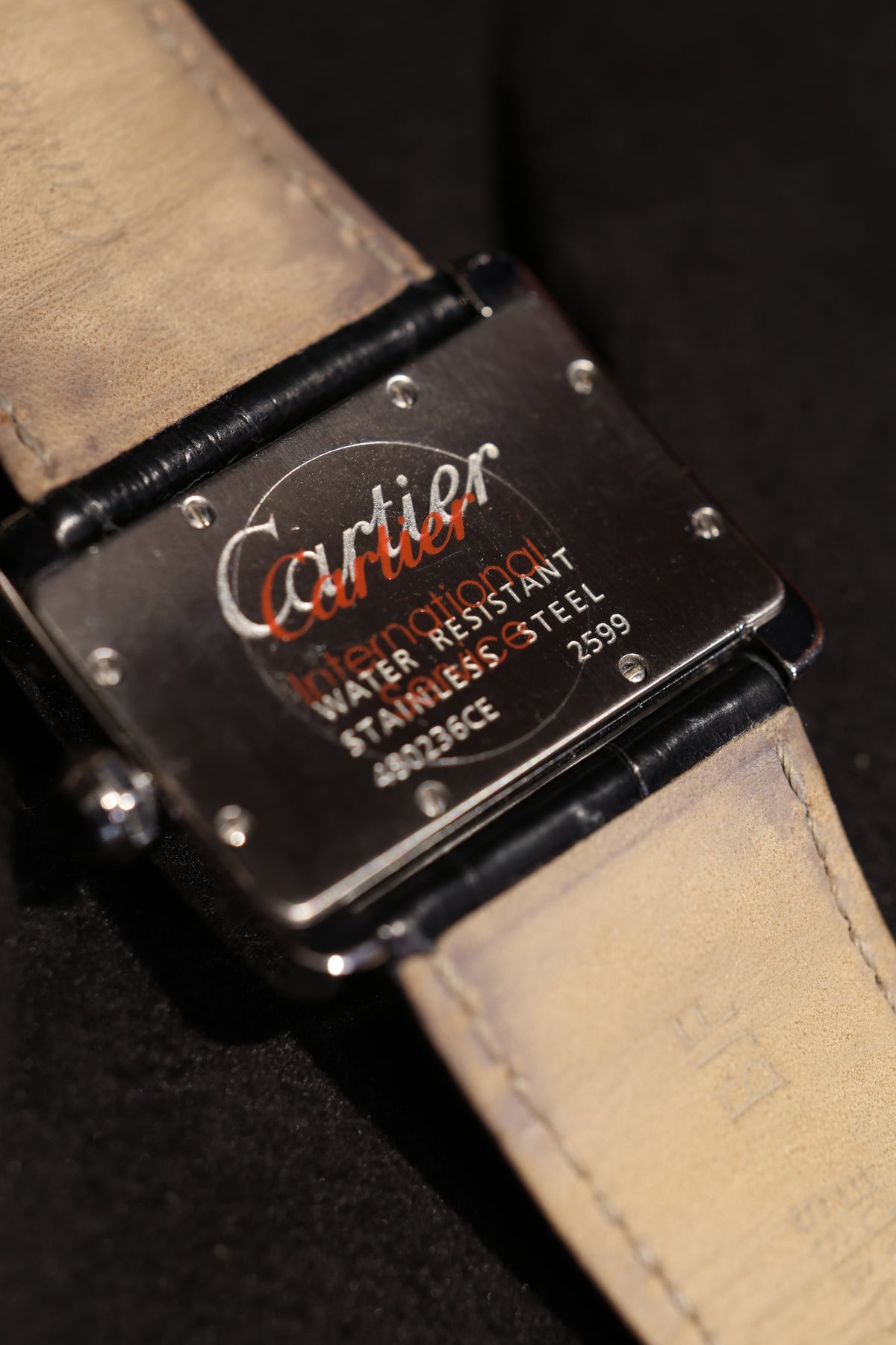 Relógio pulso Cartier Tank Divan refª 2599