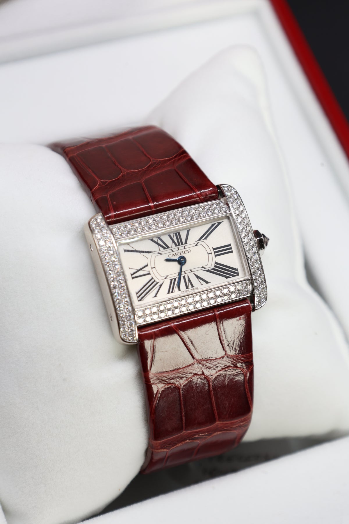 Relógio pulso Cartier Tank Divan refª 2613