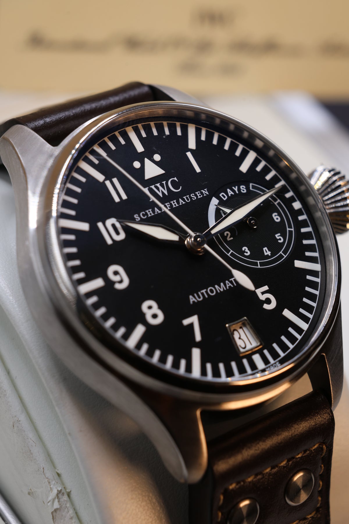 Relógio pulso IWC Big Pilot - 46mm refª 5002