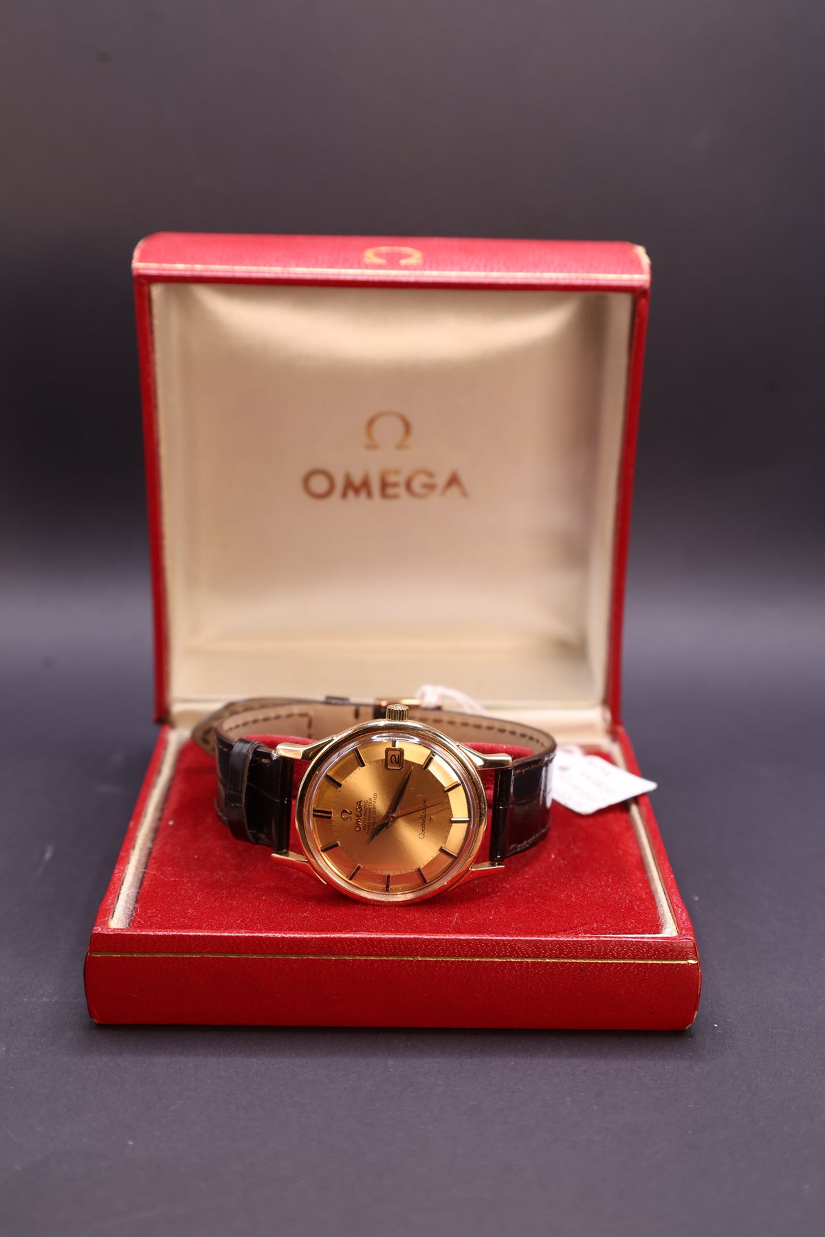 Relógio pulso em ouro Omega Constelation refª 168005/6
