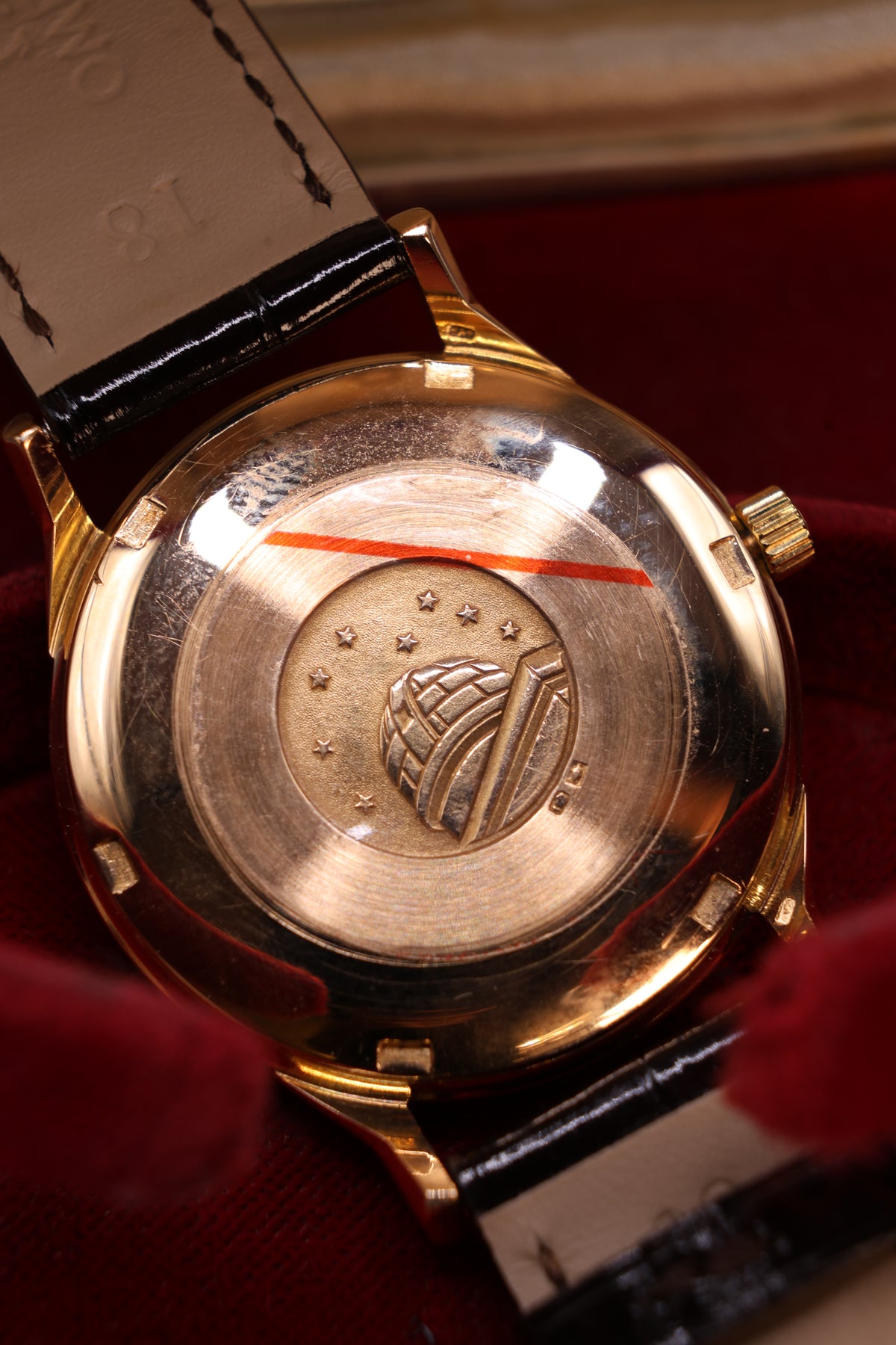 Relógio pulso em ouro Omega Constelation refª 168005/6