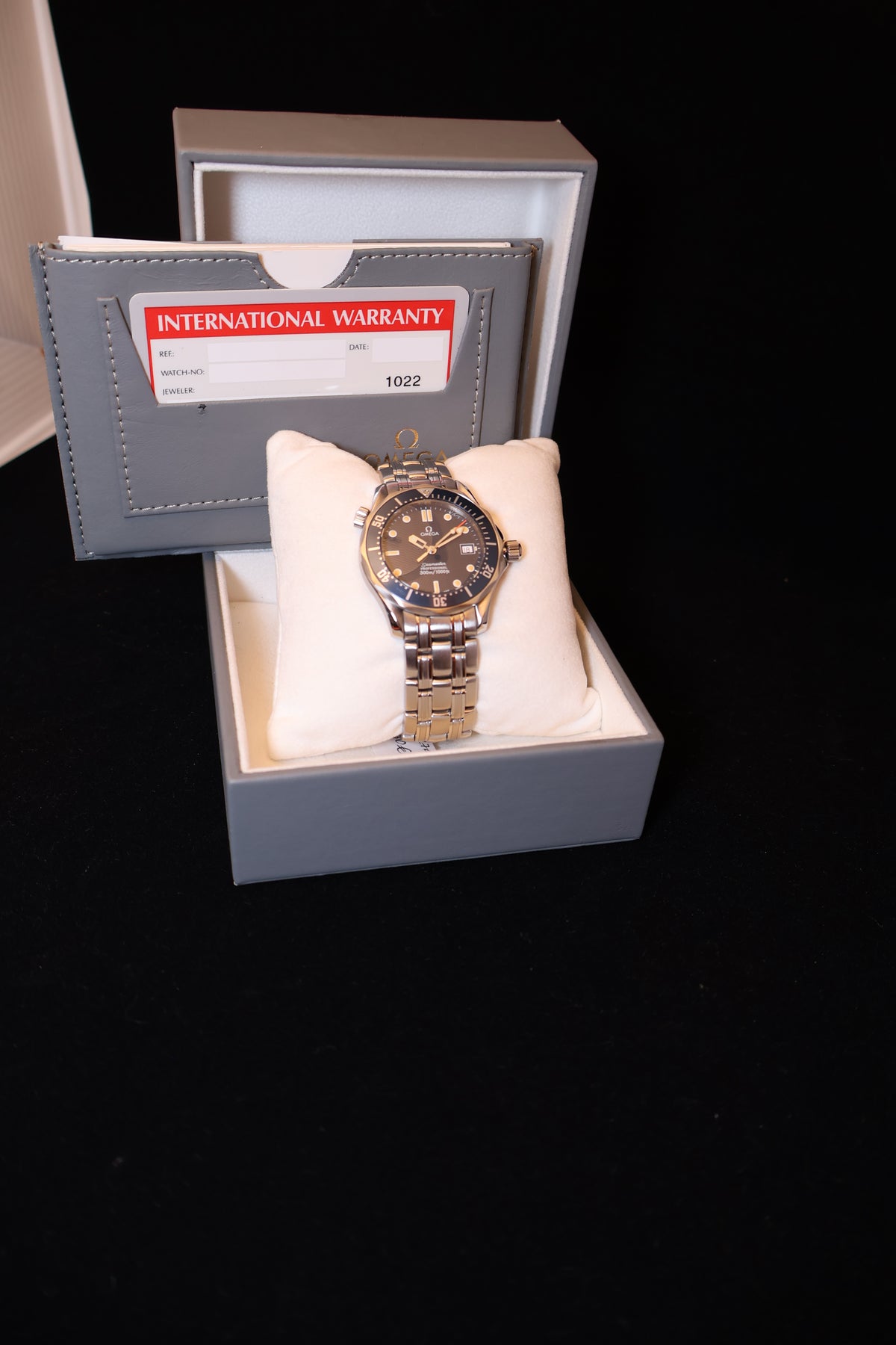 Relógio pulso aço Omega Seamaster refª 2561.80
