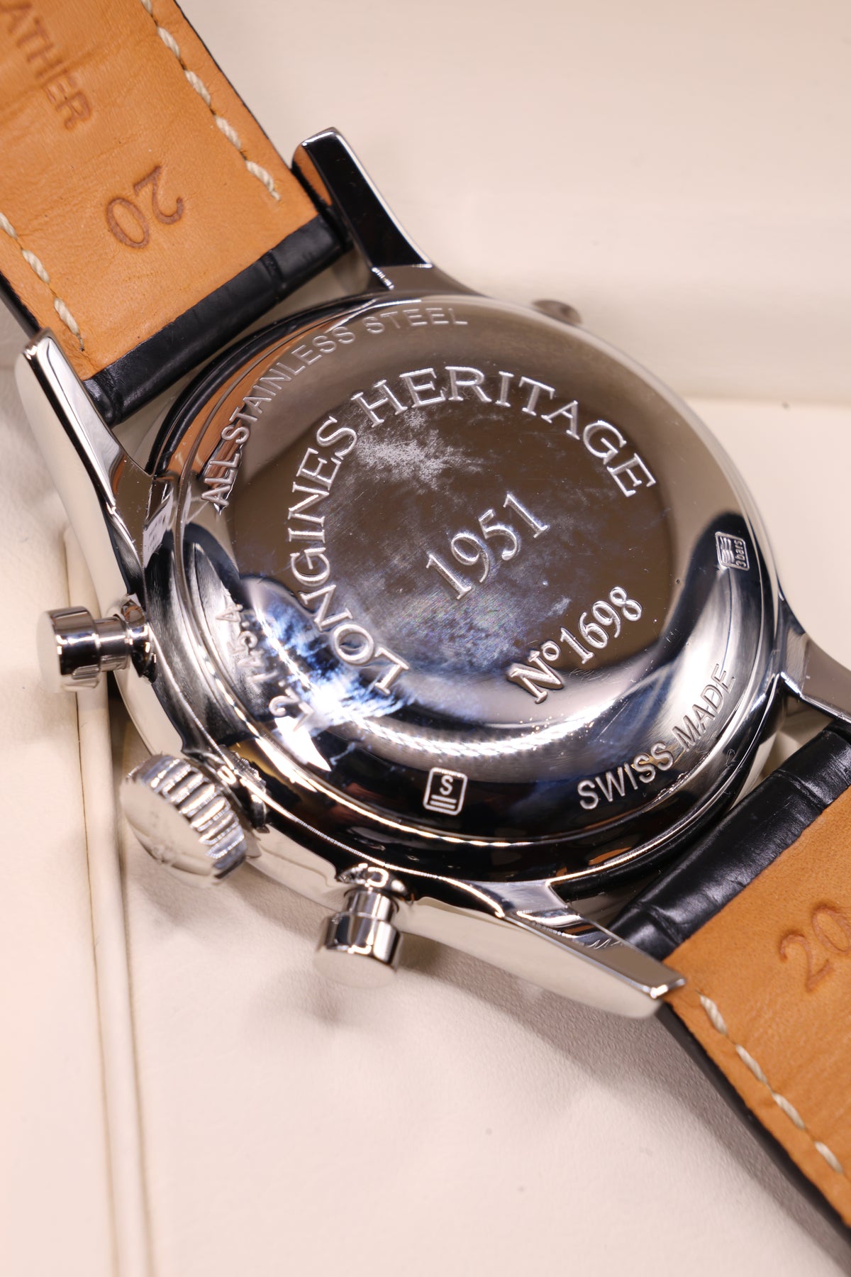Relógio pulso Longines Héritage refª L2.745.4