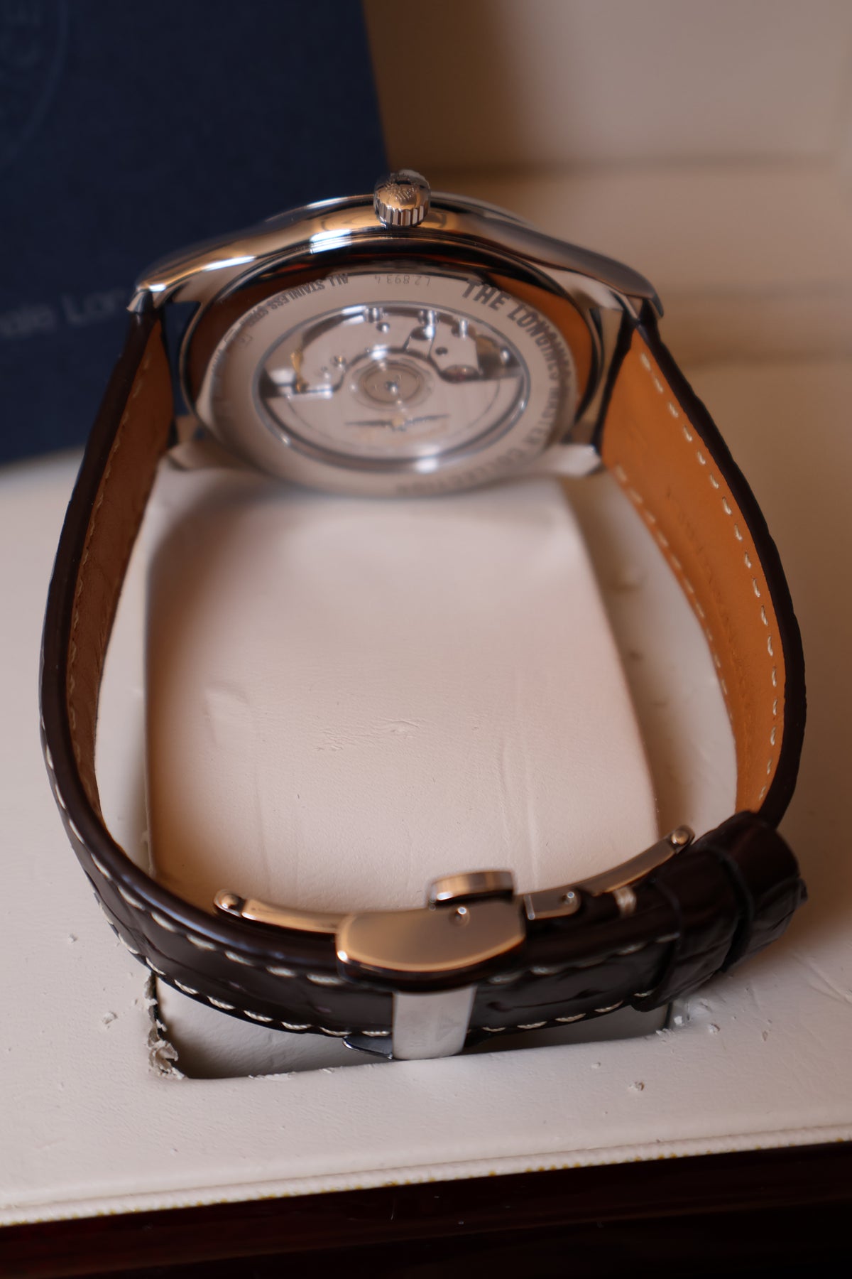 Relógio pulso aço Longines refª L2.893.4
