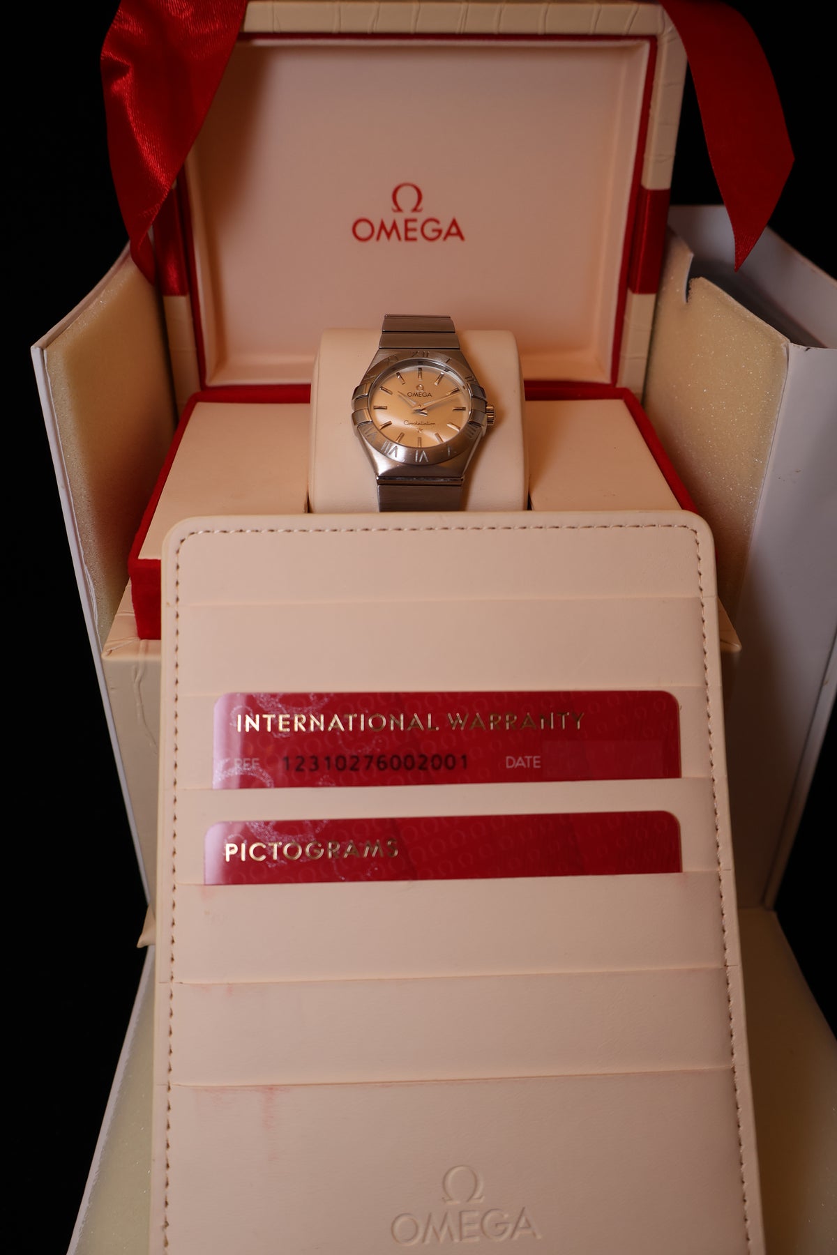 Relógio pulso aço Omega Constelation refª 12310276002001