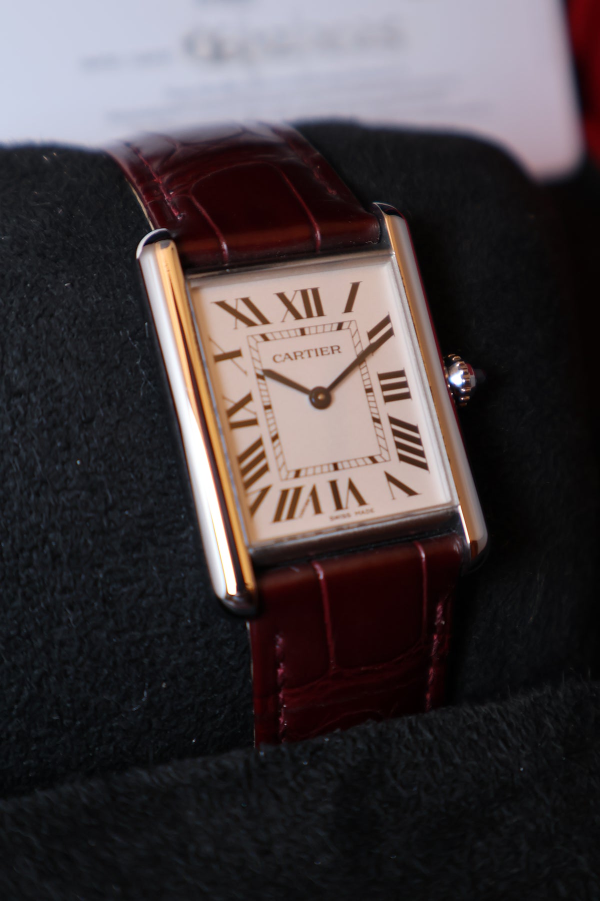 Relógio pulso Cartier