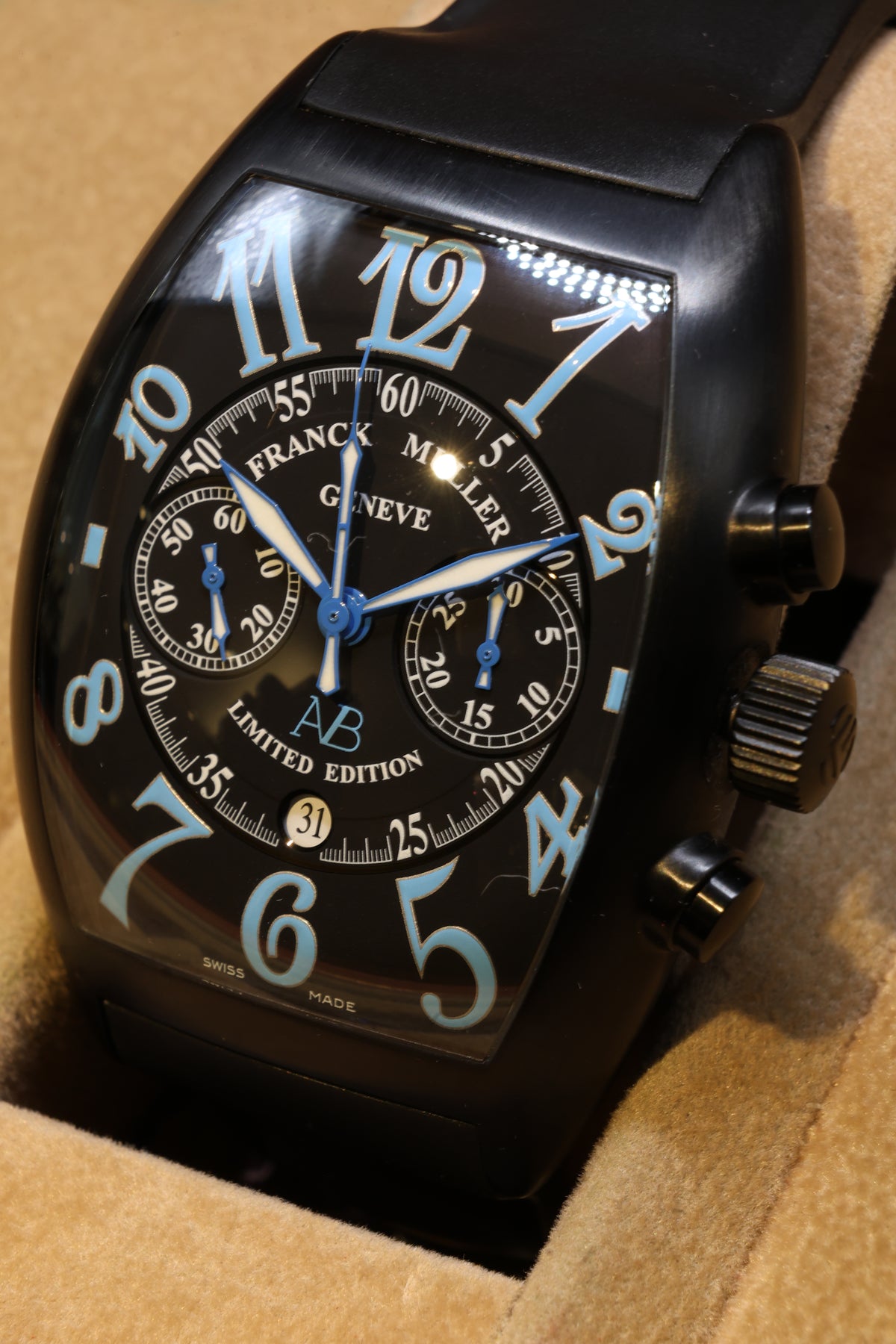 Relógio pulso Franck Muller André Villas-Boas refª 9880CCCDT