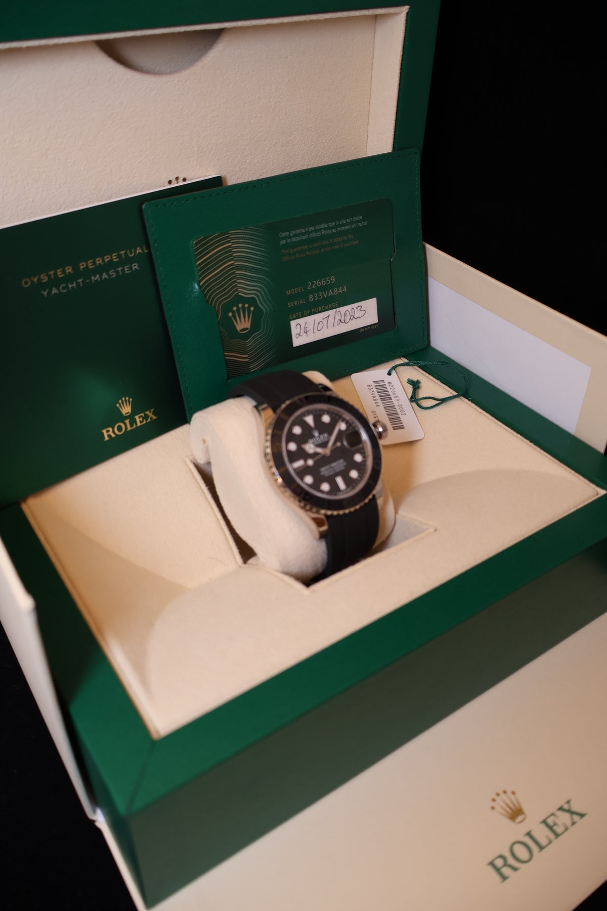 Relógio pulso Rolex Yacht-Master Refª 226659