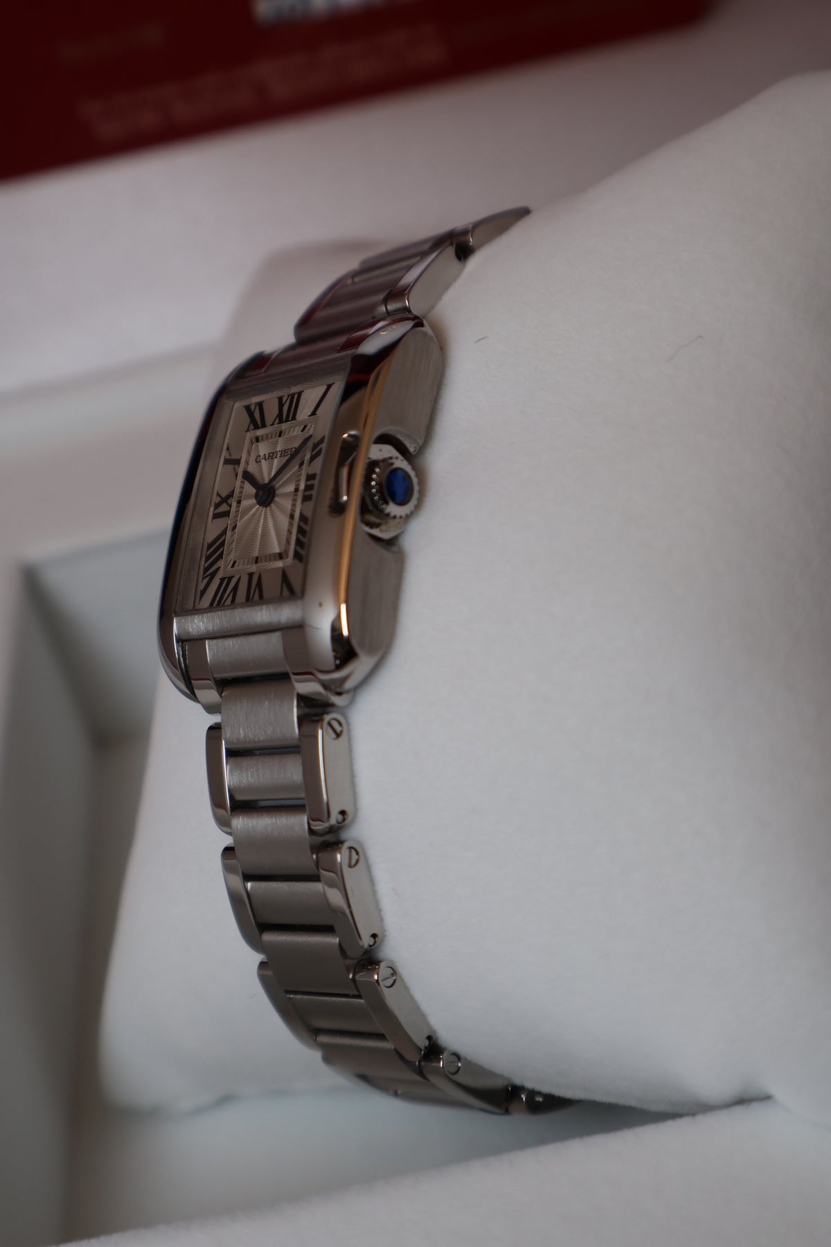 Relógio pulso Cartier Tank Inglês refª W5310022