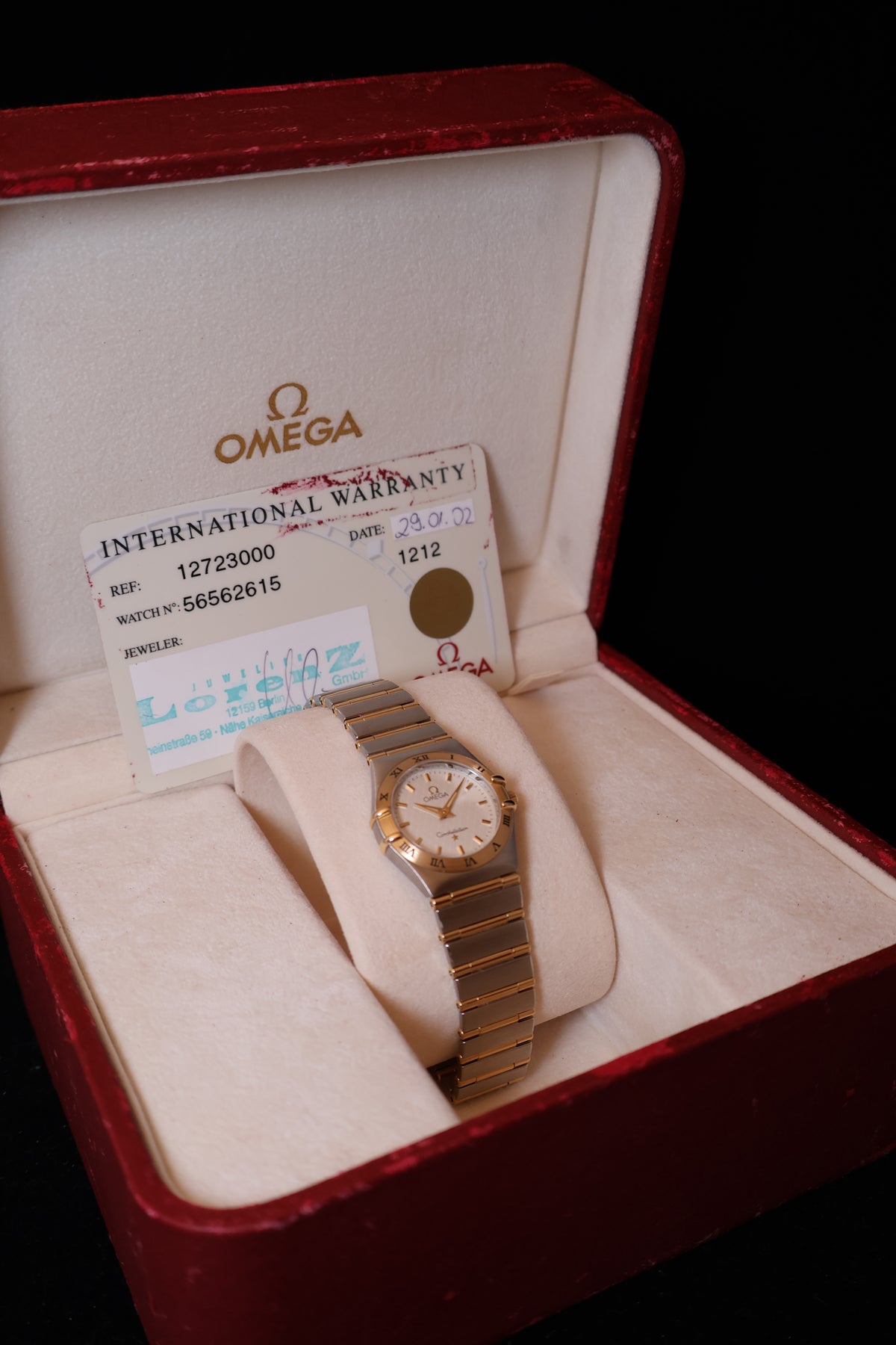Relógio pulso Omega Constelation Refª 12723000