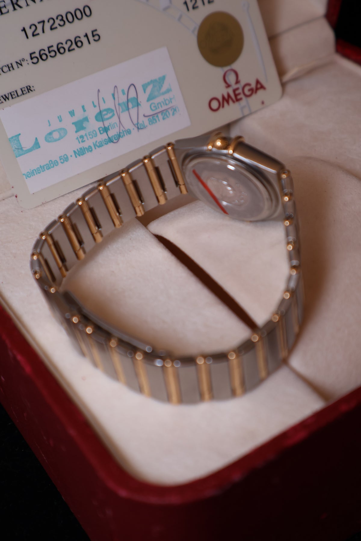 Relógio pulso Omega Constelation Refª 12723000