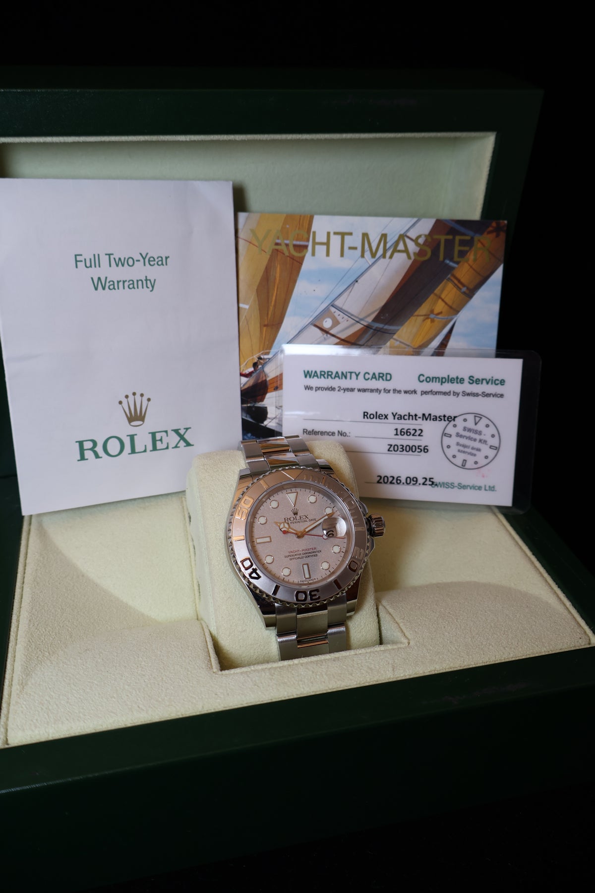 Relógio pulso Rolex Yacht-Master refª 16622