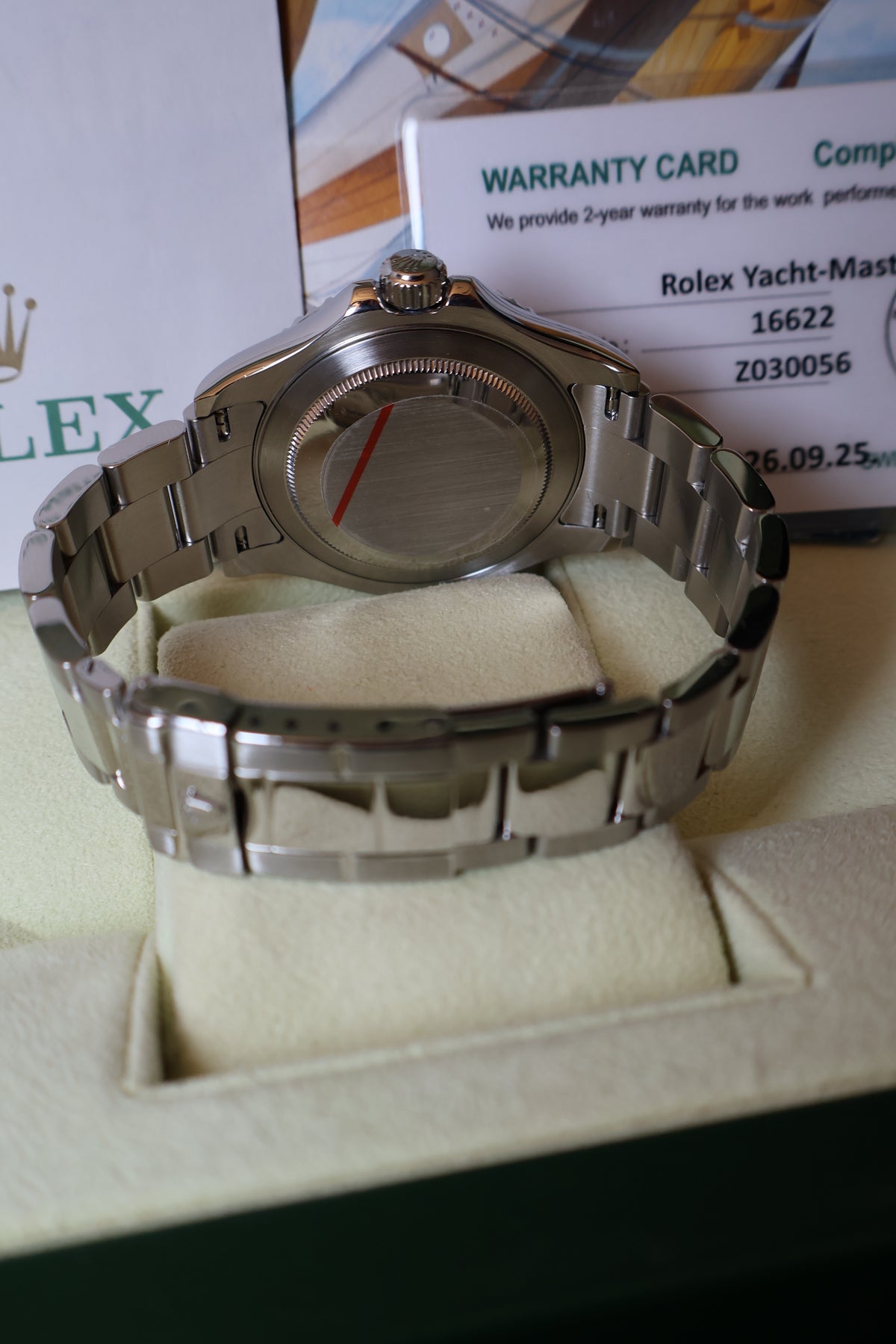 Relógio pulso Rolex Yacht-Master refª 16622