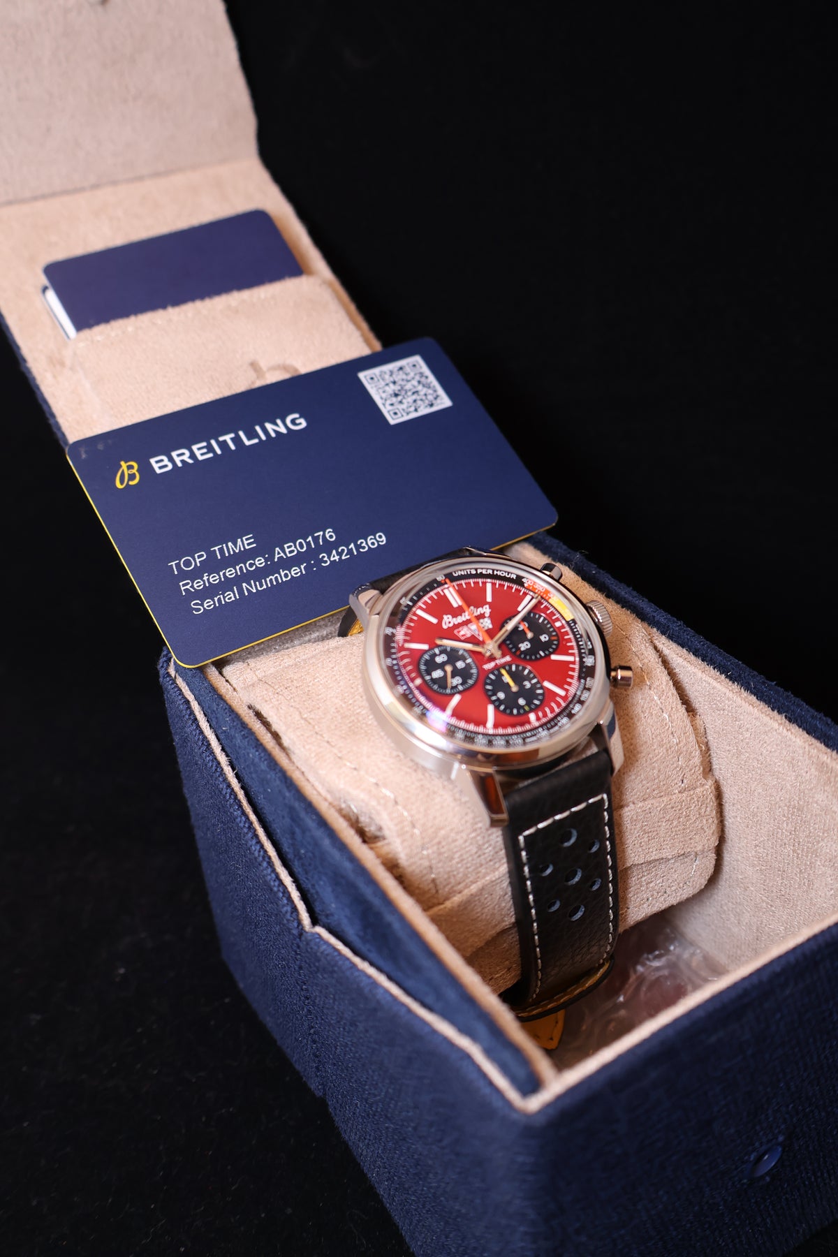 Relógio pulso Breitling Top Time Chevrolet refª AB0176