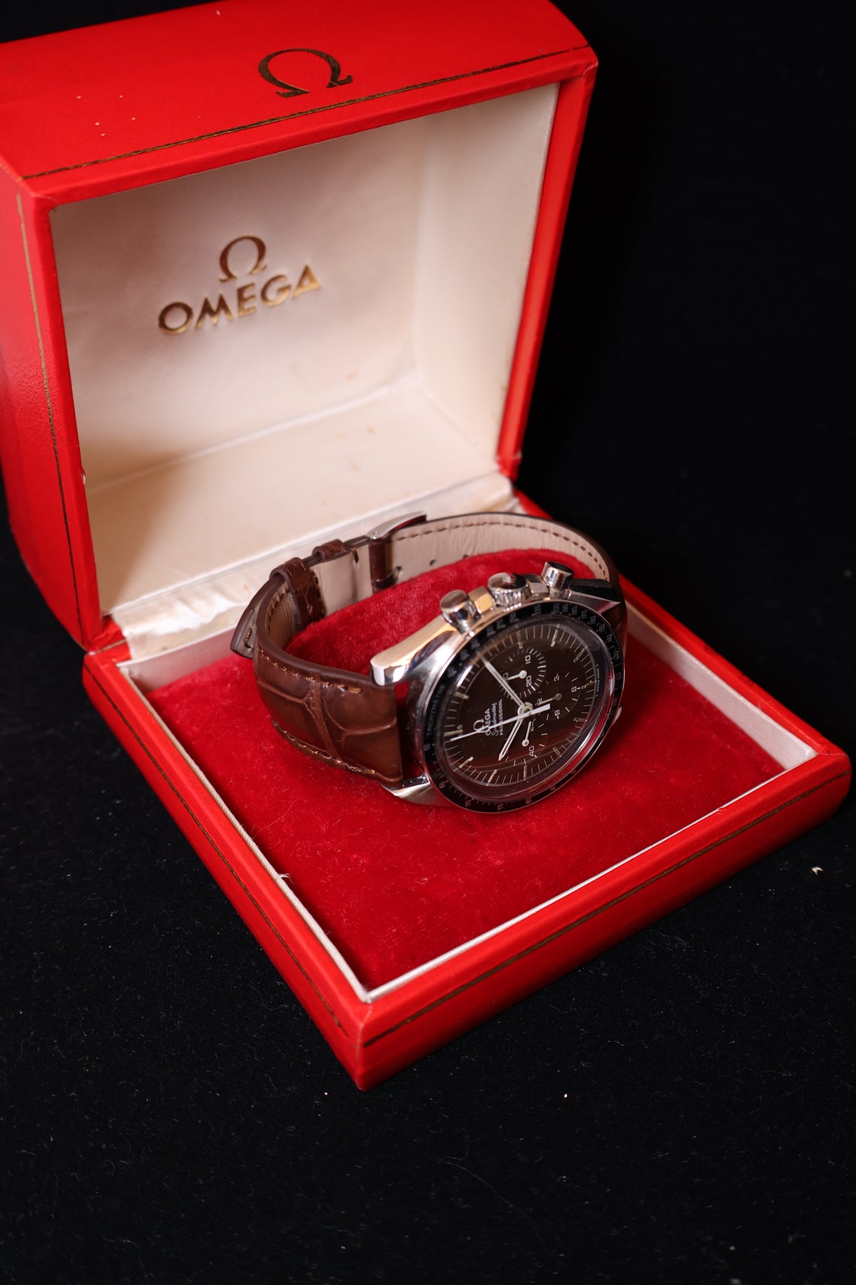 Relógio pulso Omega Speedmaster refª 145022.69 Tropical Dial