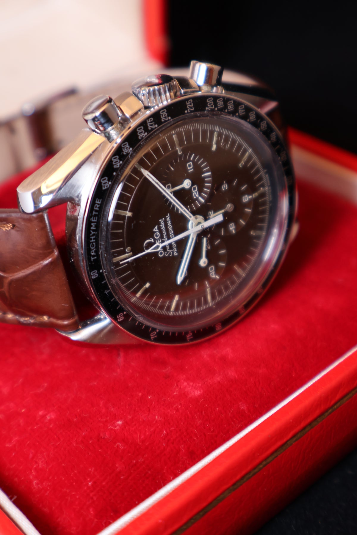 Relógio pulso Omega Speedmaster refª 145022.69 Tropical Dial