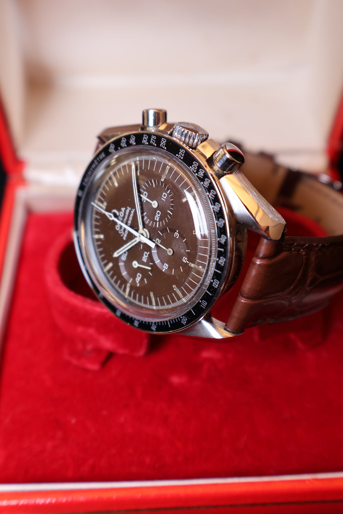 Relógio pulso Omega Speedmaster refª 145022.69 Tropical Dial