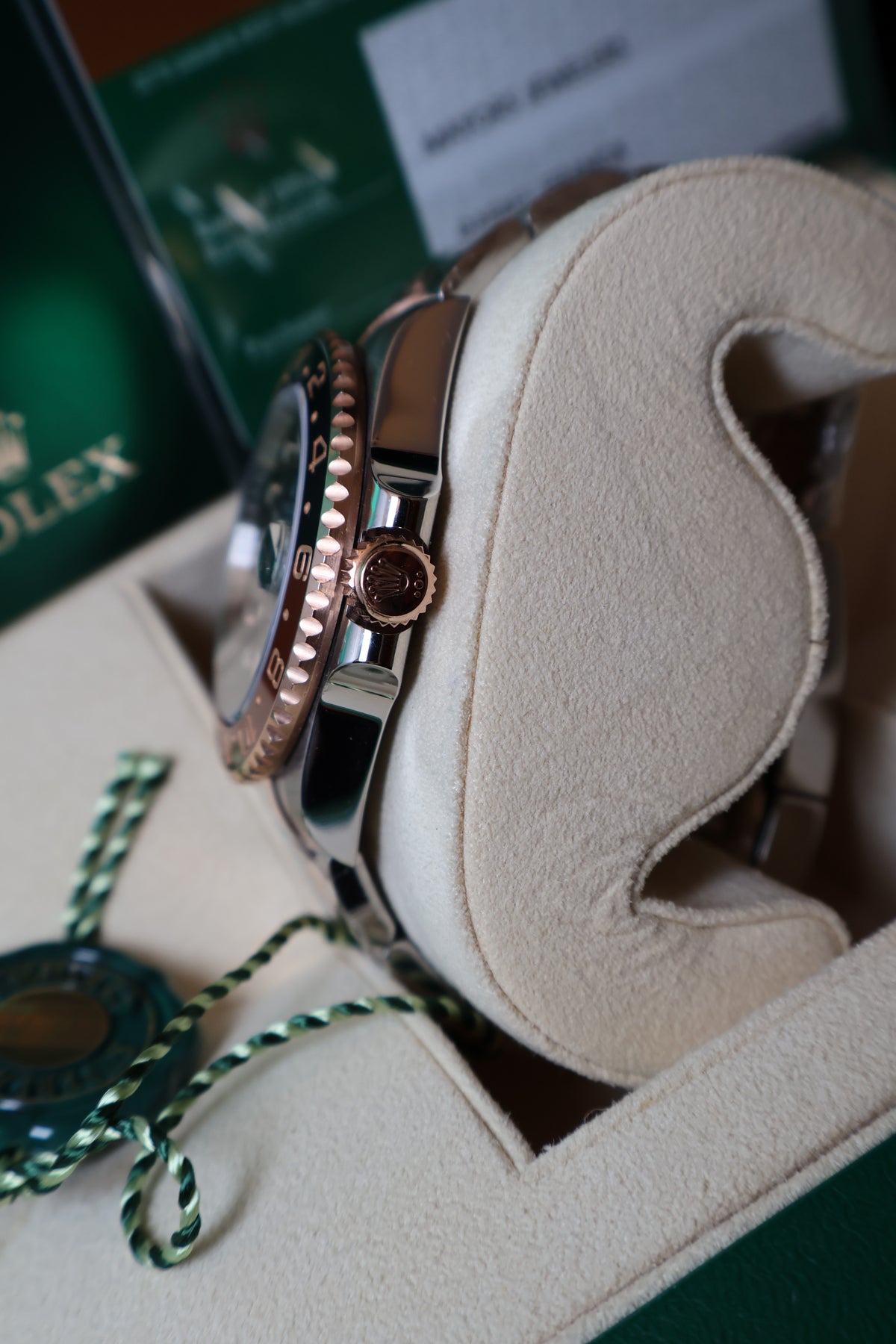 Relógio pulso Rolex GMT-Master II Rootbeer refª 126711CHNR