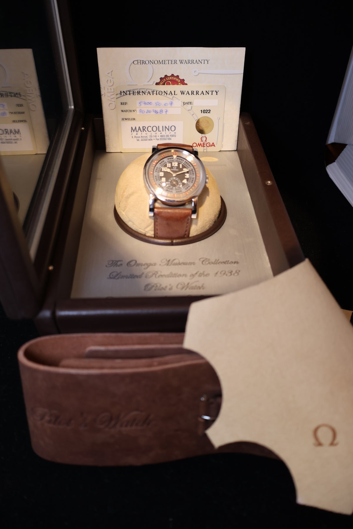 Relógio pulso Omega Museum Collection refª 5700.50.07