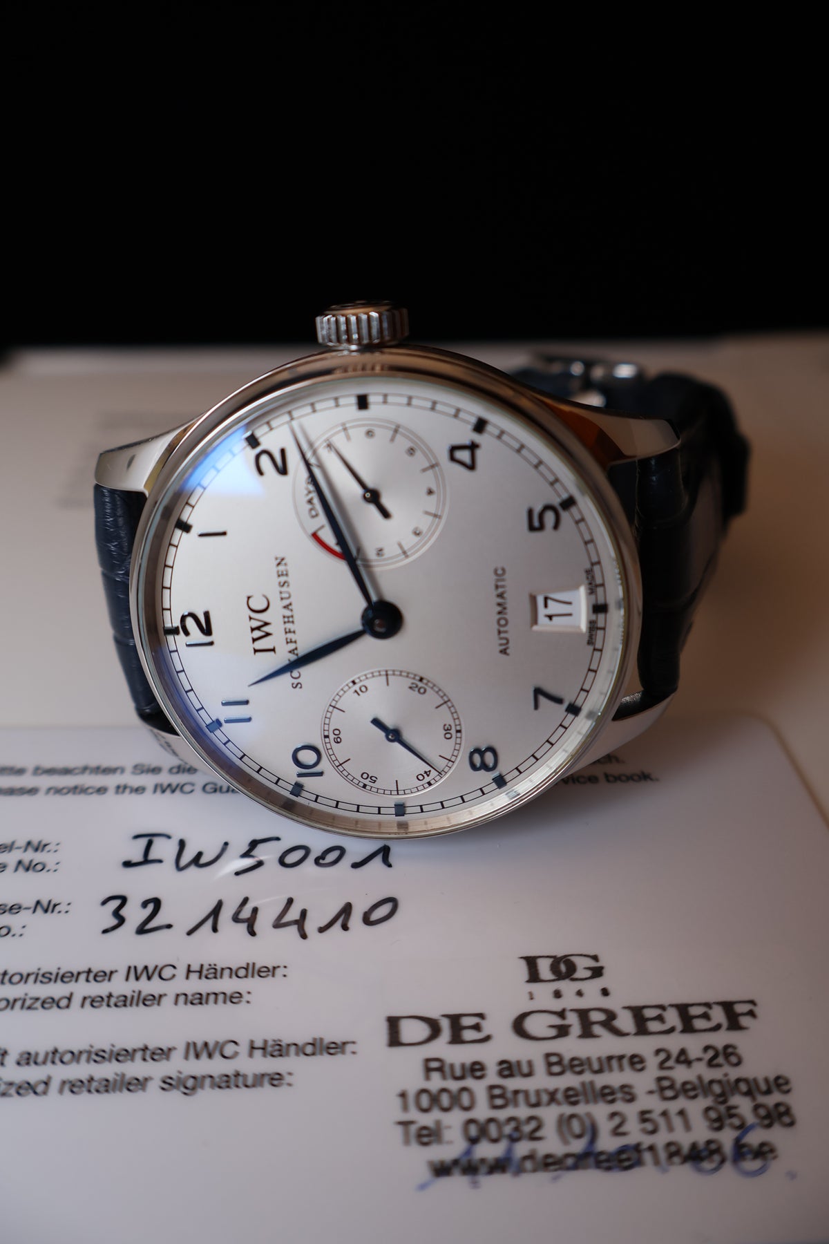 Relógio pulso IWC Portuguese refª 5001