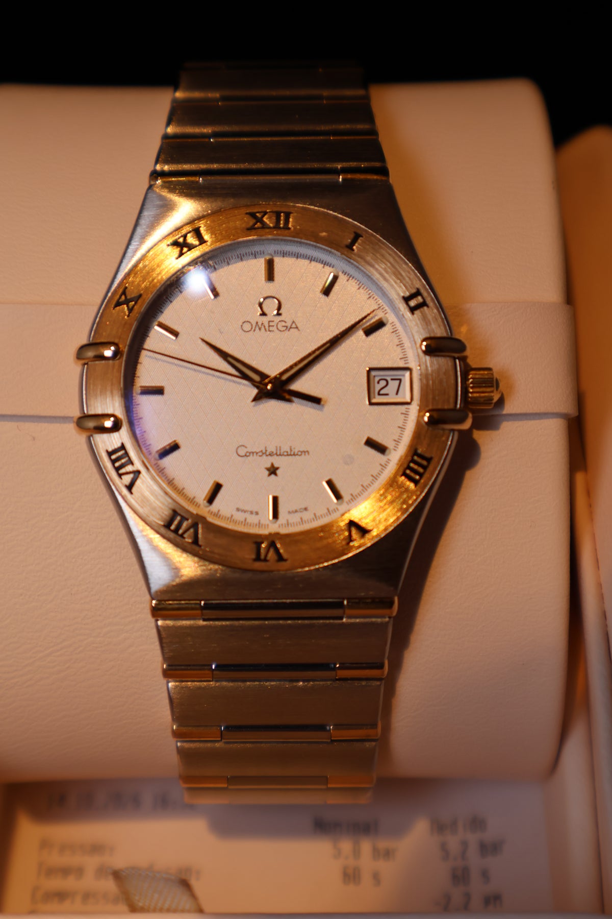 Relógio pulso Omega Constelation  34mm refª 396.1201