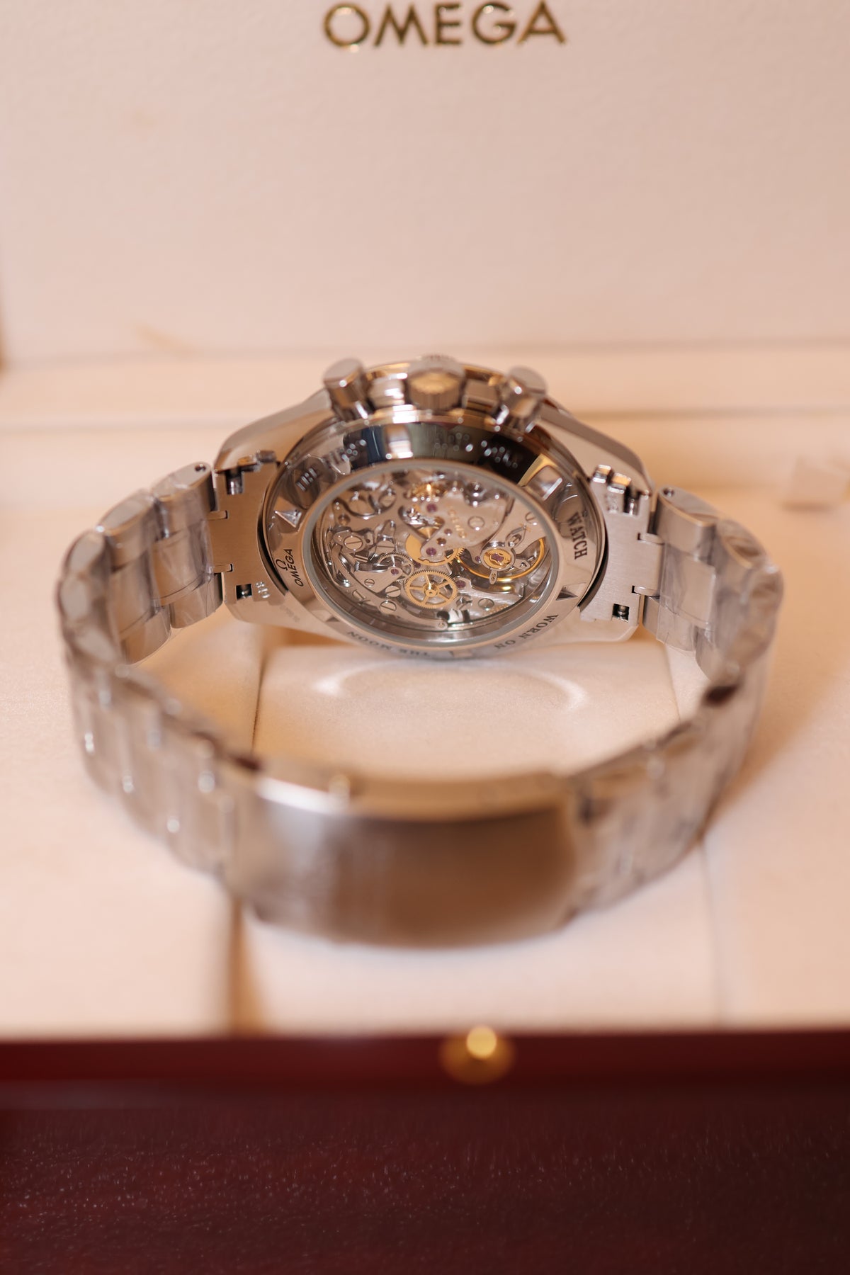 Relógio Omega Speedmaster Monn refª 35765000