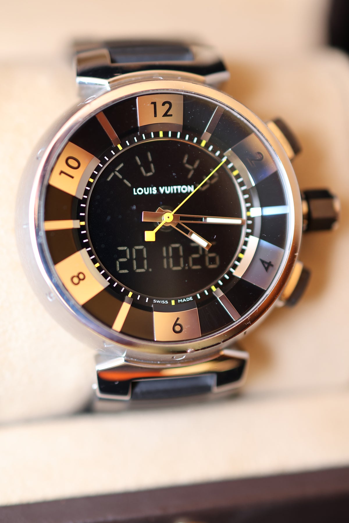 Relógio pulso Louis Vuitton Tambour refª Q118F