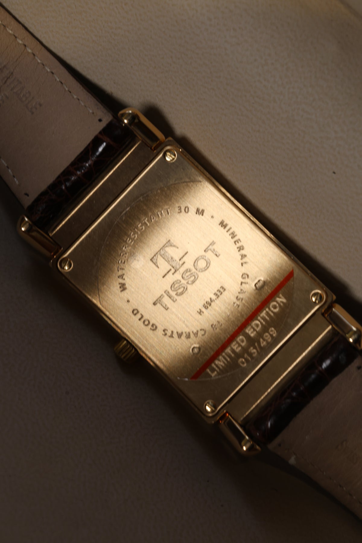 Relógio pulso Tissot Lisboa Edição limitada refª T718.606.32