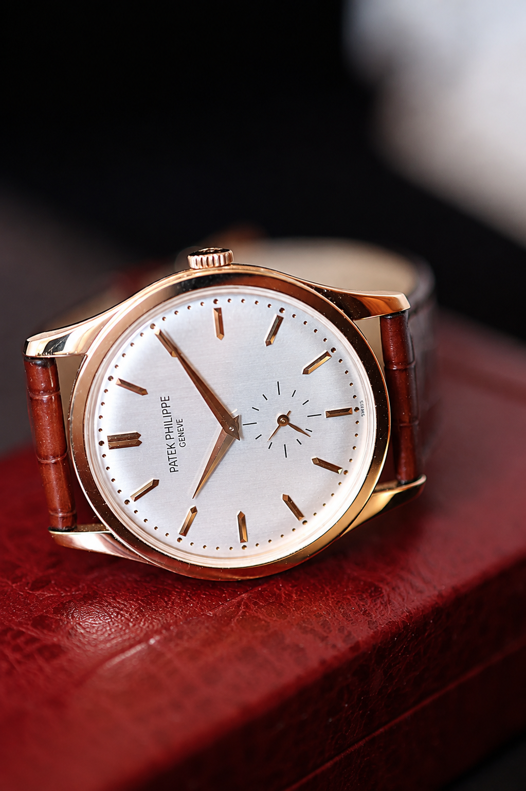 Relógio pulso em Ouro Rosa Patek Philippe Calatrava refª 5196R