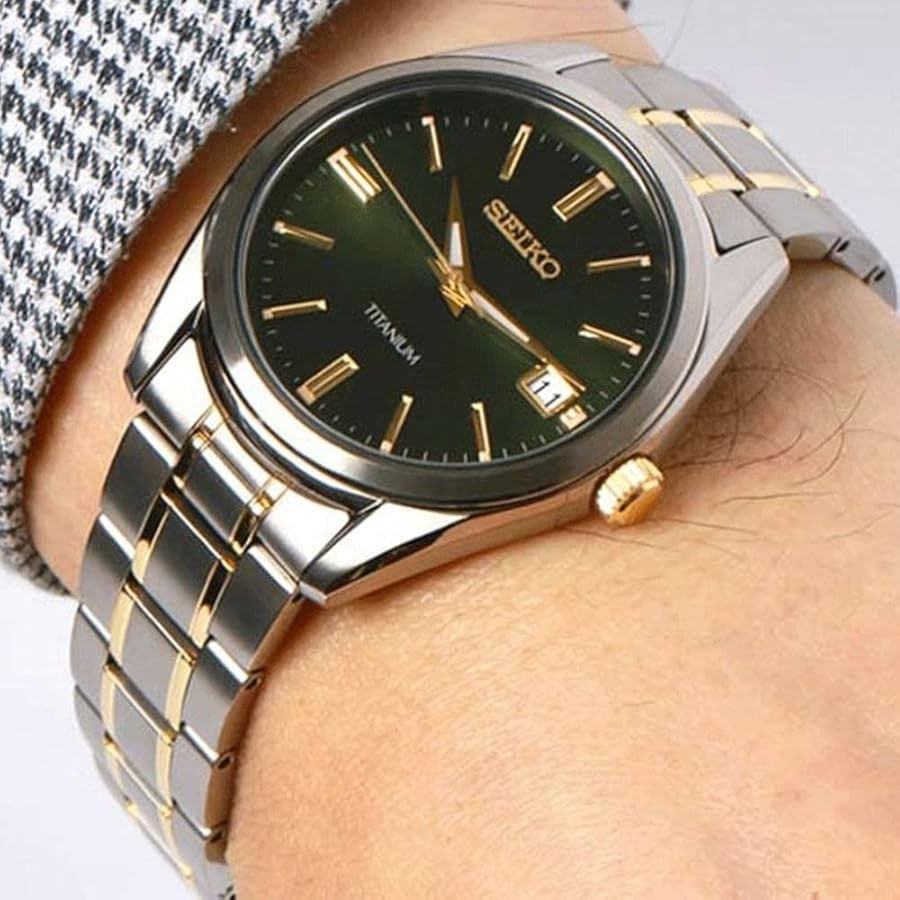 Rel p H c/ p titânio Seiko SUR377P1