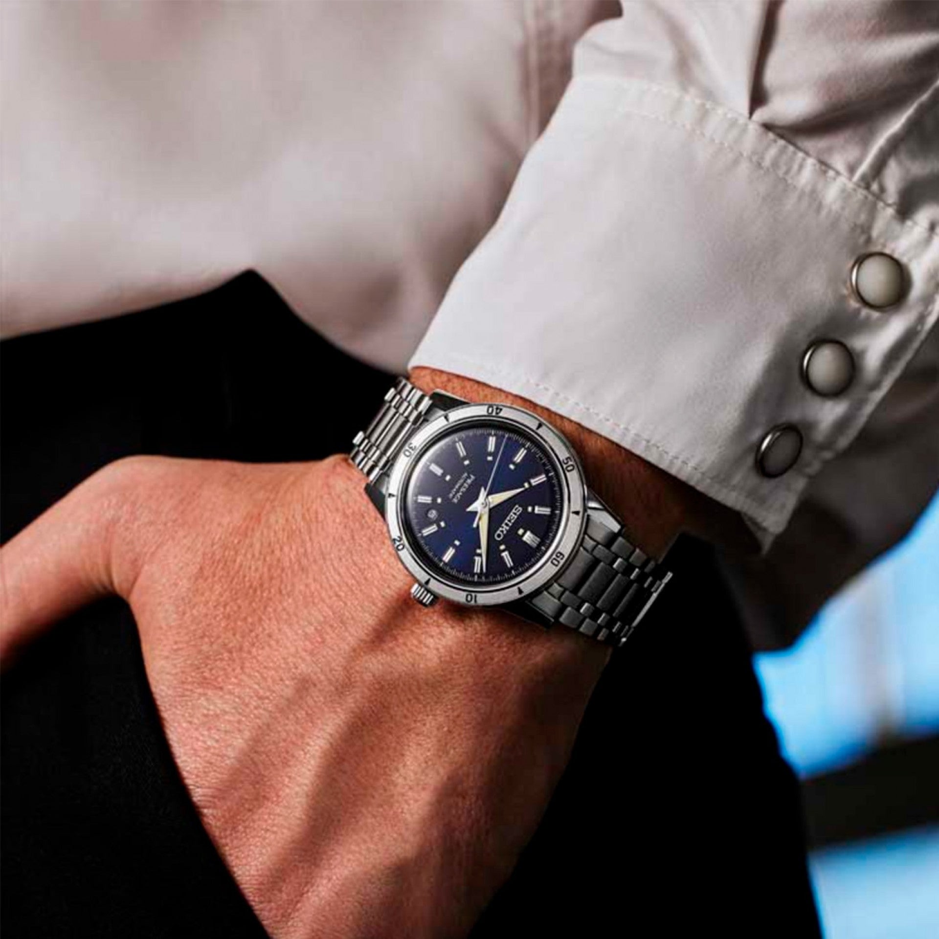 Rel p H aço/aço Seiko SRPL07J1