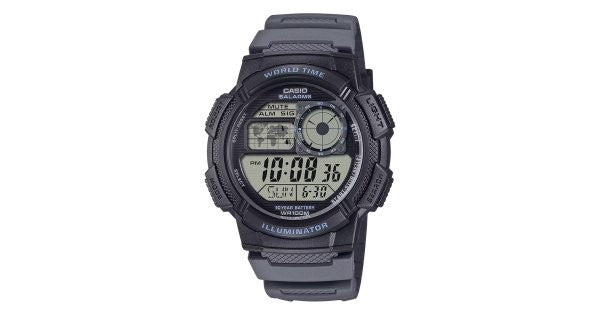 Rel p  borracha digi Casio AE-1000W-8AVEF