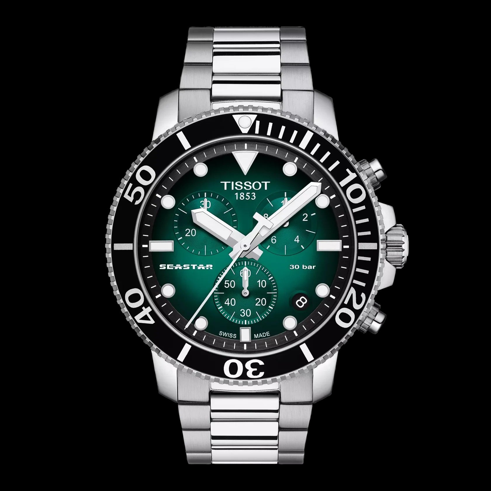 Relógio pulso aço p/aço Tissot Seastar T120.417.11.091.01