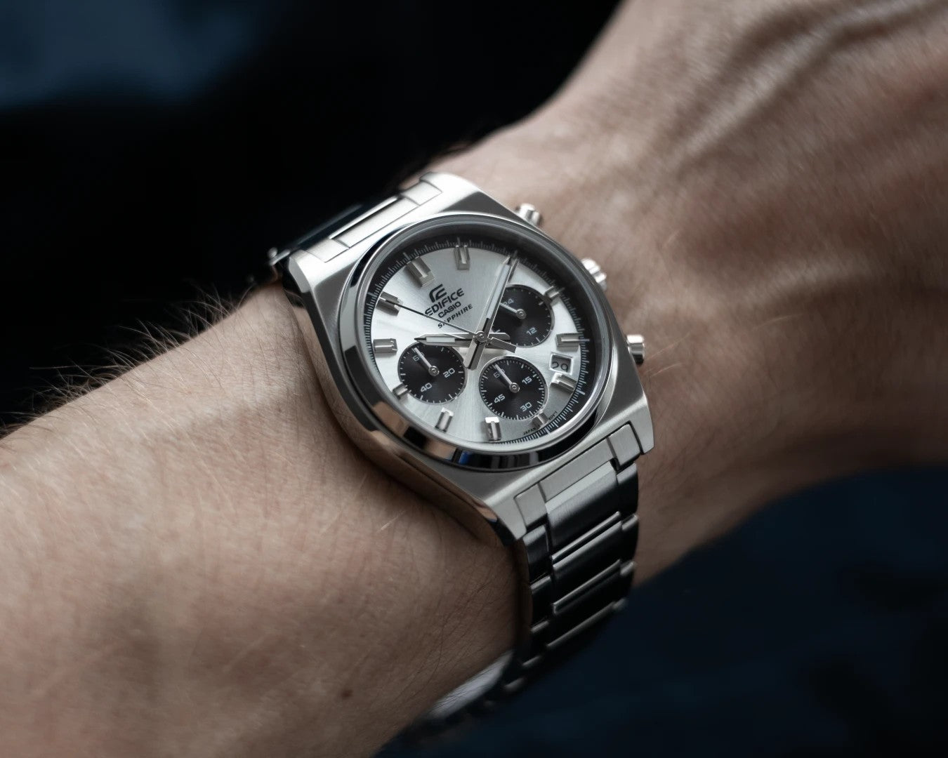 Rel p H aço/aço Casio EFB-730D-7AVUEF