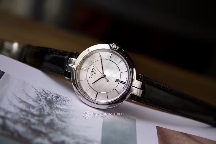 Rel p Sra aço Tissot T094.210.16.111.00