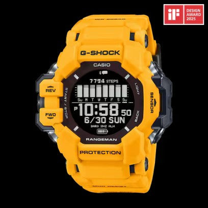 Relógio pulso Resina p/Resina G-Shock Rangeman GPR-H1000-9ER