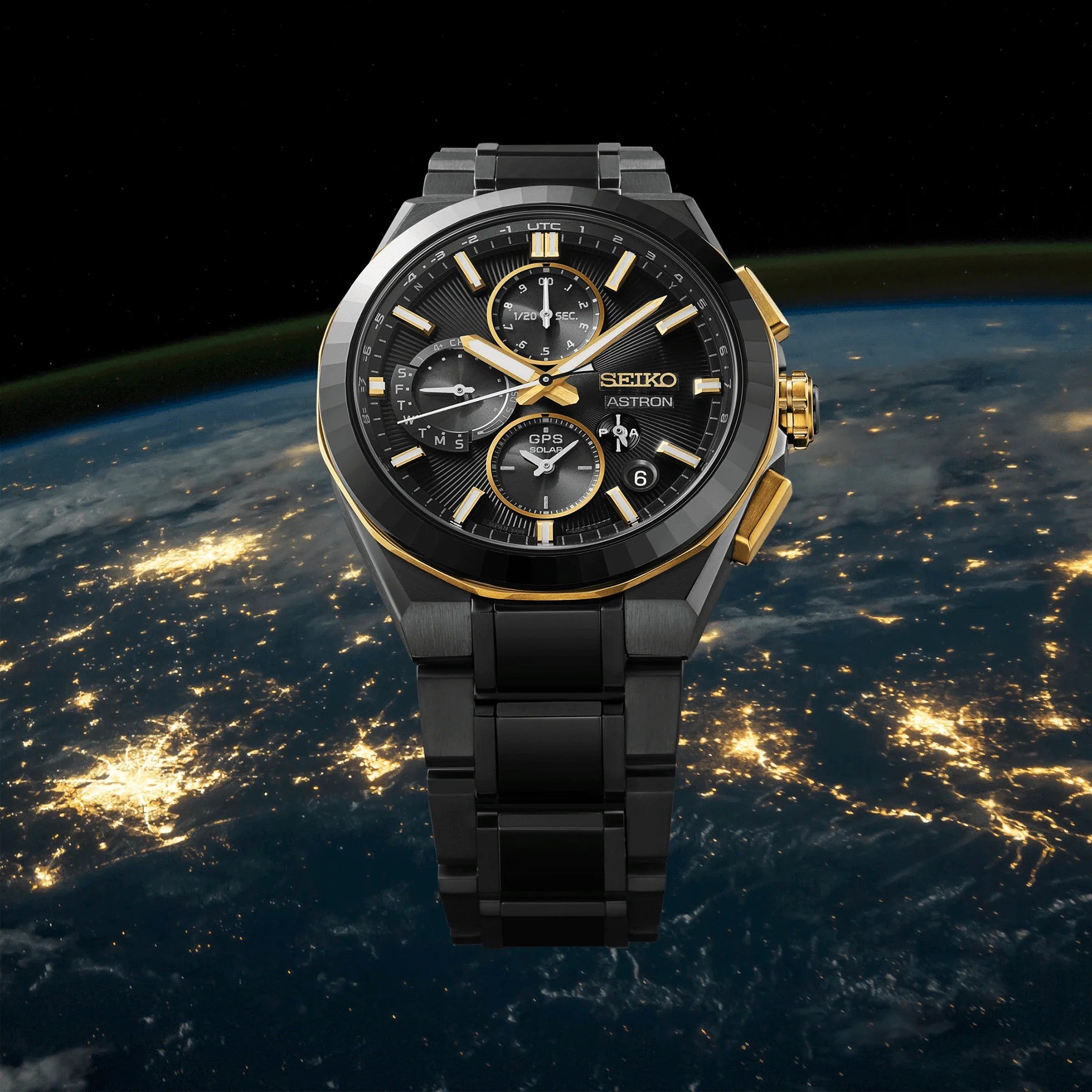Relógio Seiko Astron 145º Aniversário Eclipse SSH186J1